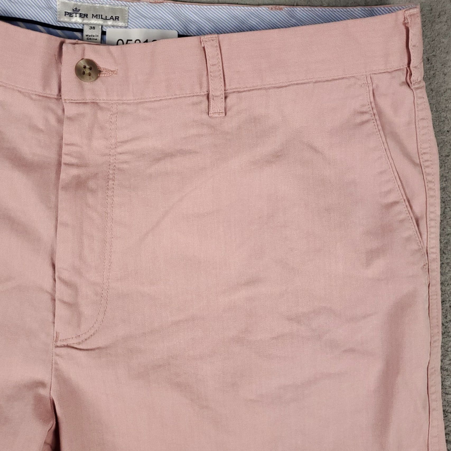 Peter Millar Peter Millar Shorts Mens Size 38 Pink Golf Flat Front Casual Chino Size US 38 / EU 54 - 3 Thumbnail