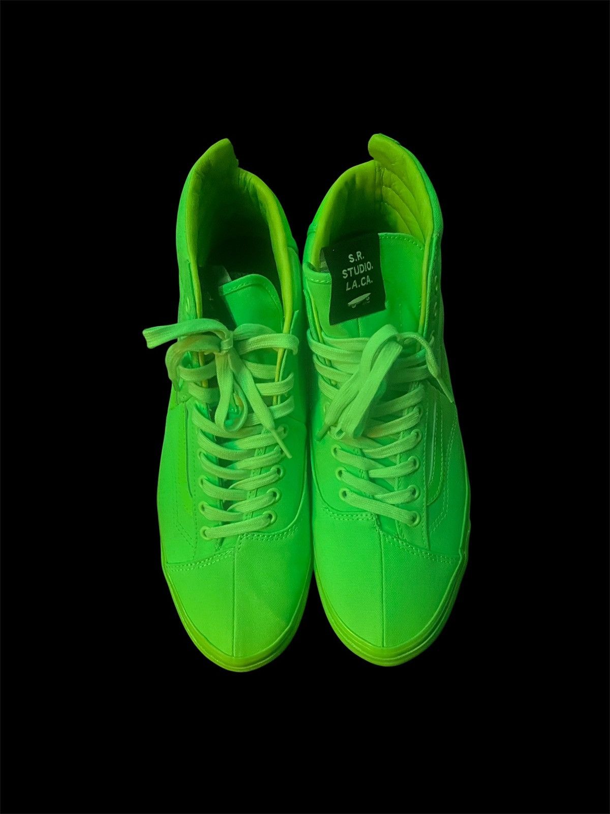 Sterling Ruby × Vans Vans x sterling ruby high green Size US 11.5 / EU 44-45 - 2 Thumbnail