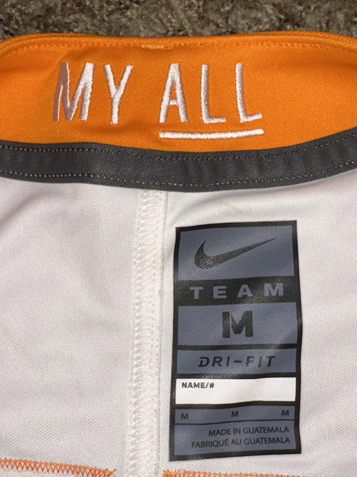 Nike Nike Men’s #55 White Tennessee Volunteers Game Football Jersey Sample Size US M / EU 48-50 / 2 - 5 Thumbnail