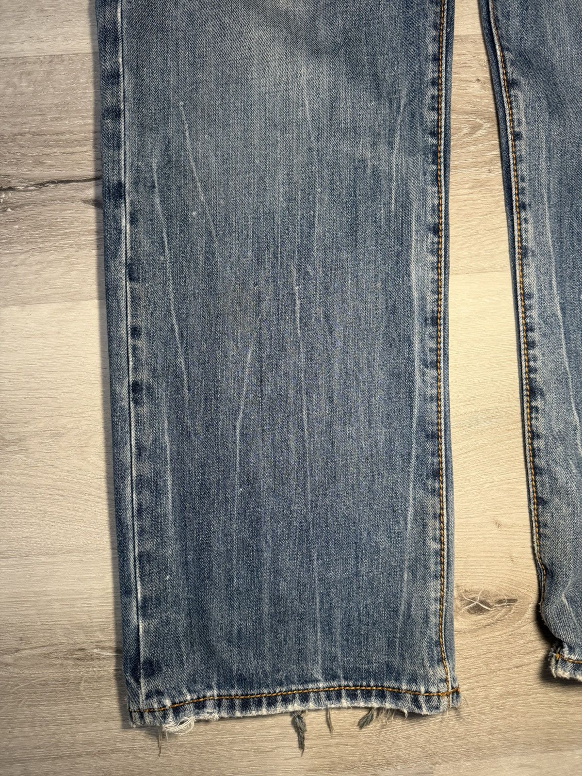 Vintage AZZURE “Voodoo Collection” Straight Fit Denim Size US 36 / EU 52 - 4 Thumbnail