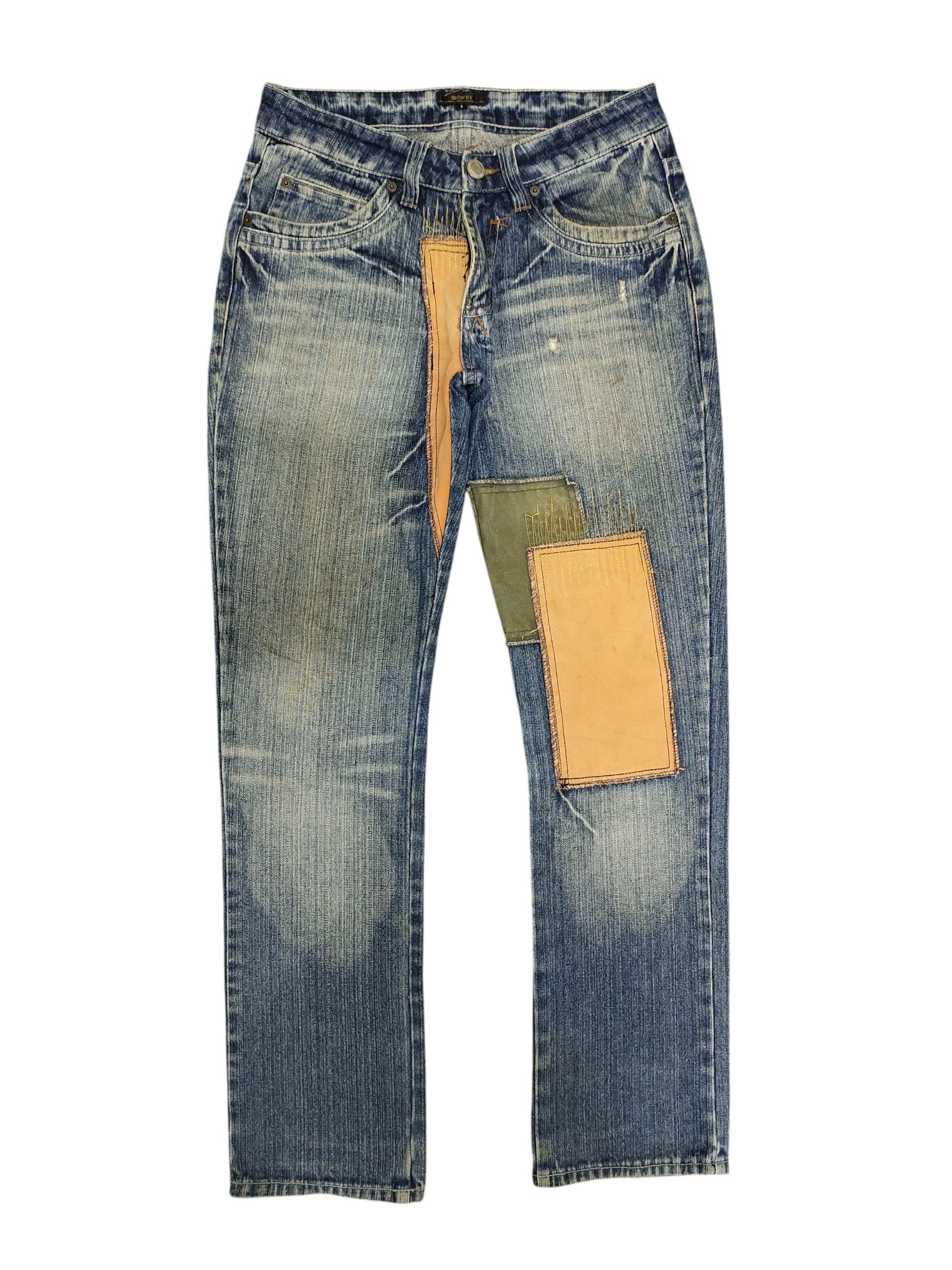 Japanese Brand × Number (N)ine Number Nine Patchwork Poem Jeans