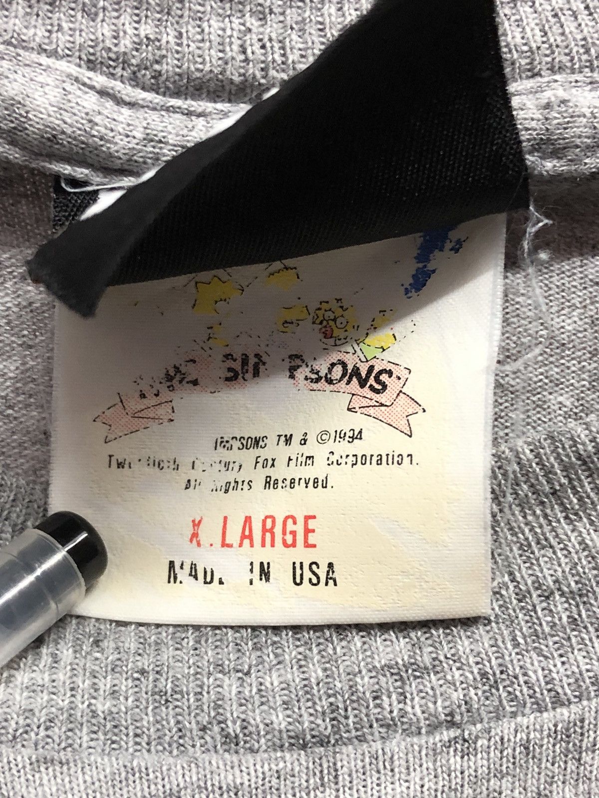 Vintage Vintage Bart Simpson Skateboarding Tshirt Size US XL / EU 56 / 4 - 16 Thumbnail