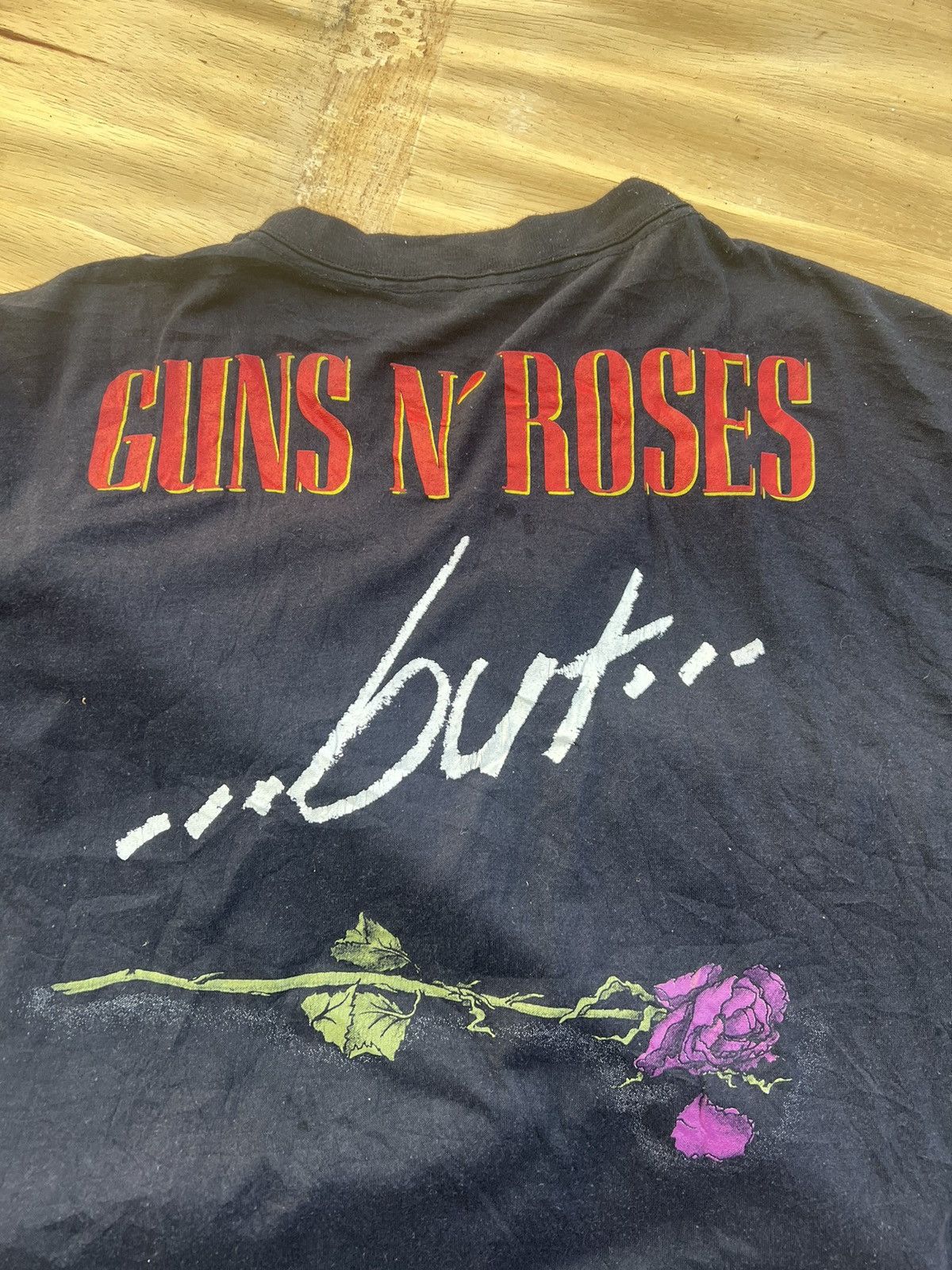 Band Tees Guns N Roses - Vintage 1989 Size US L / EU 52-54 / 3 - 4 Thumbnail
