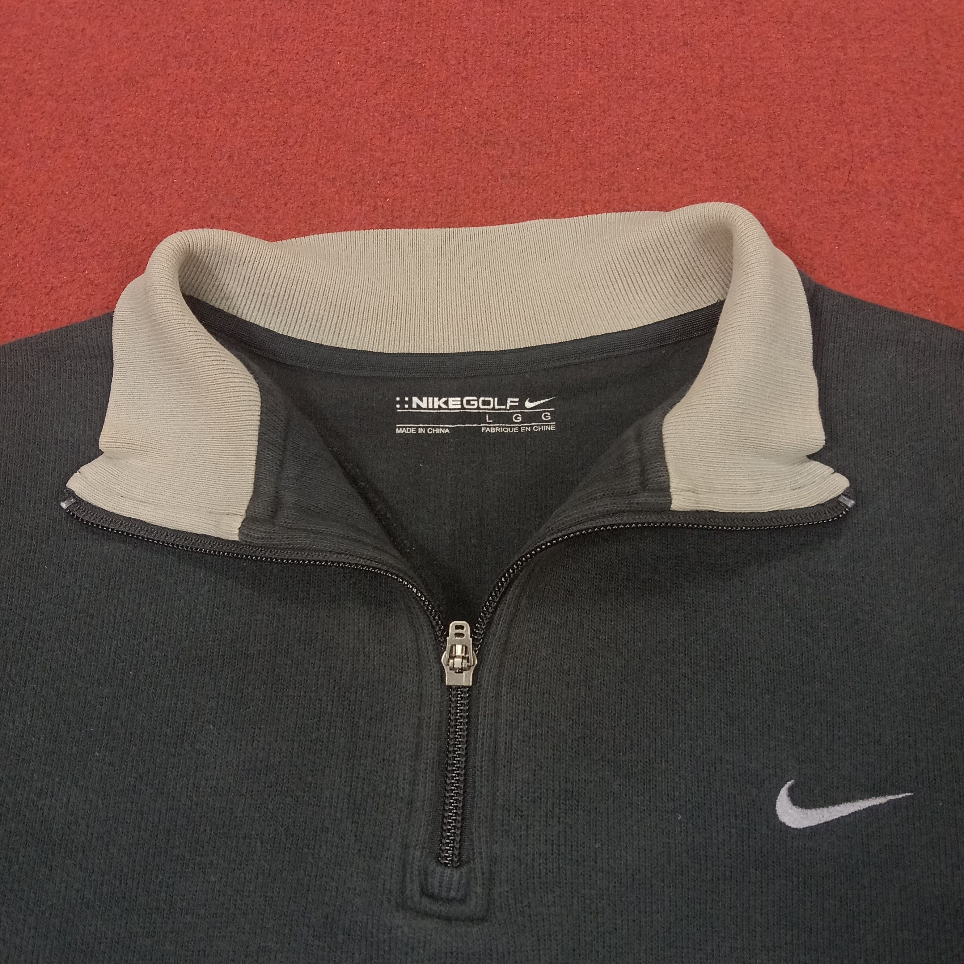 Nike Nike Golf Small Logo Design Half Zipper Winter Style Size US M / EU 48-50 / 2 - 6 Thumbnail