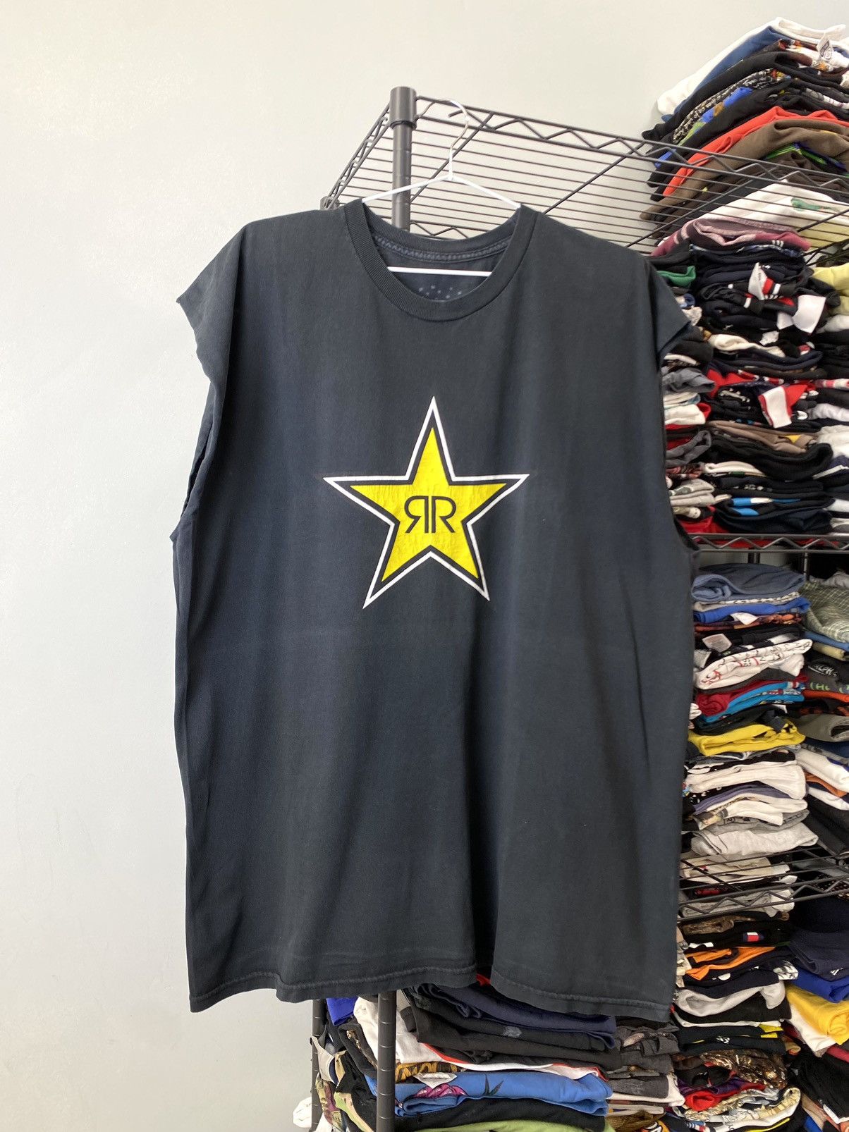 Rockstar Games Vintage Rockstar Energy Drink Racing T Shirt Monster Energy Size US XL / EU 56 / 4 - 1 Thumbnail