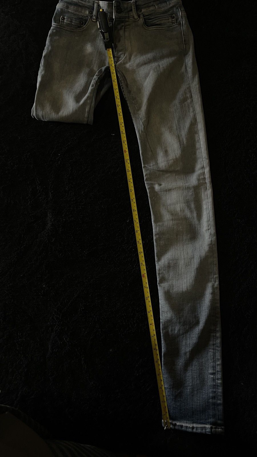 Rick Owens × Rick Owens Drkshdw F/W 17 Detroit Cut “Hustler Blue” Size 26" / US 2 / IT 38 - 4 Thumbnail
