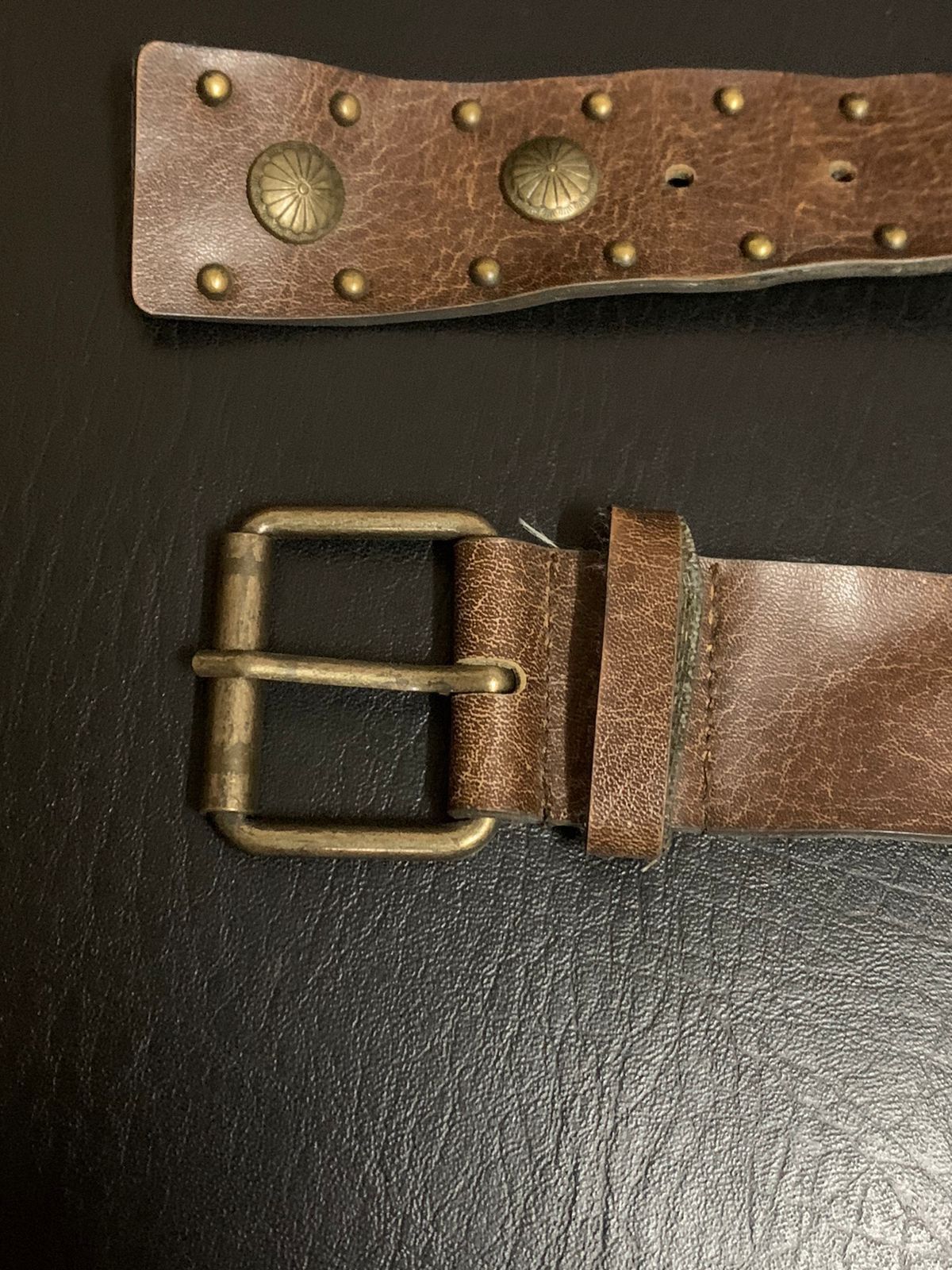 If Six Was Nine × Japanese Brand × Le Grande Bleu (L.G.B.) Voice Of Voices Leather Belt Size ONE SIZE - 2 Thumbnail