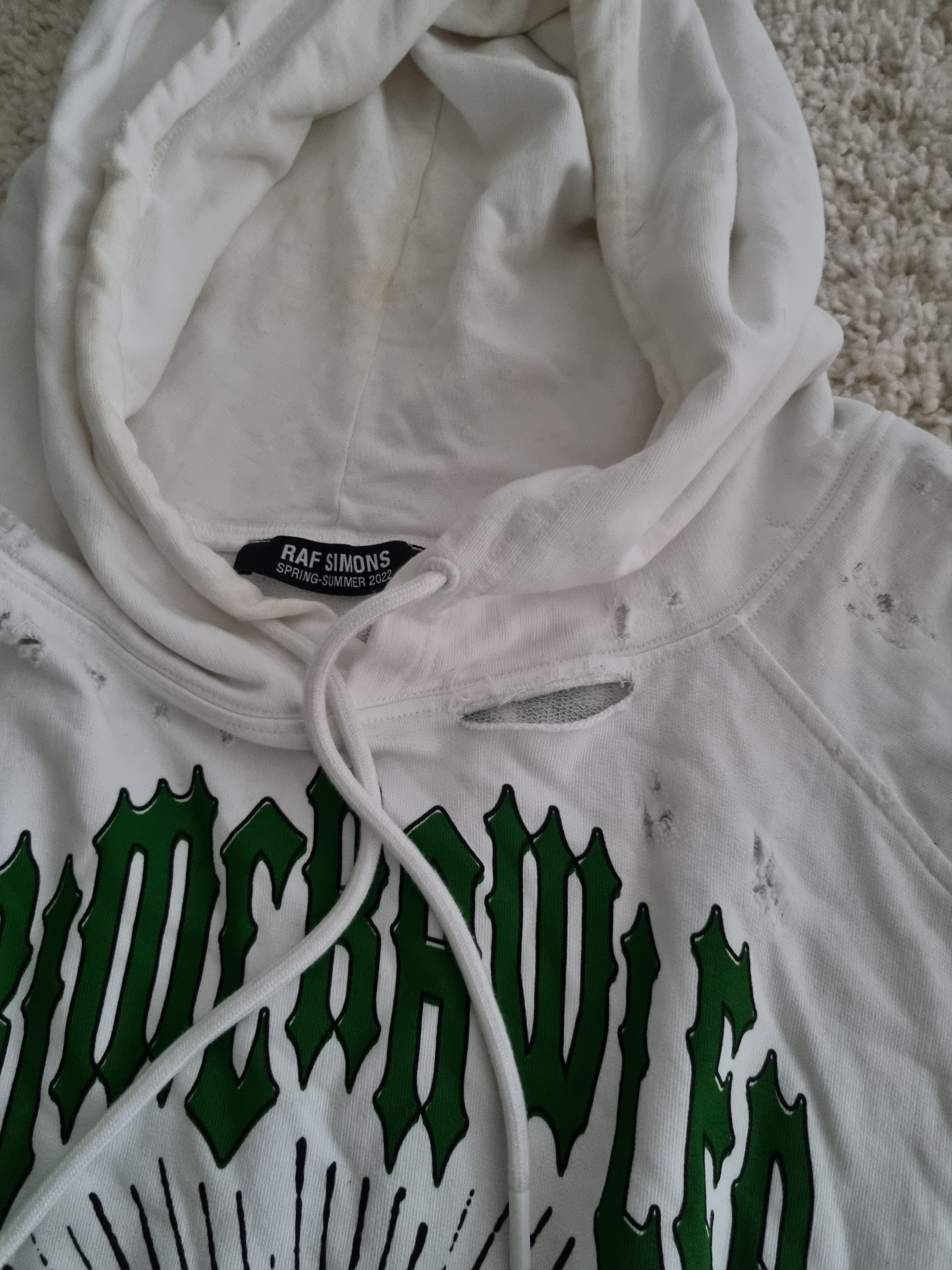 Raf Simons Raf Simons " Grimcrawler" Hoodie Size US M / EU 48-50 / 2 - 7 Thumbnail