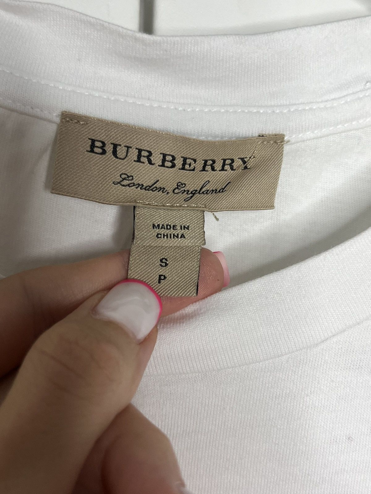 Burberry Burberry t shirt Size US S / EU 44-46 / 1 - 2 Thumbnail