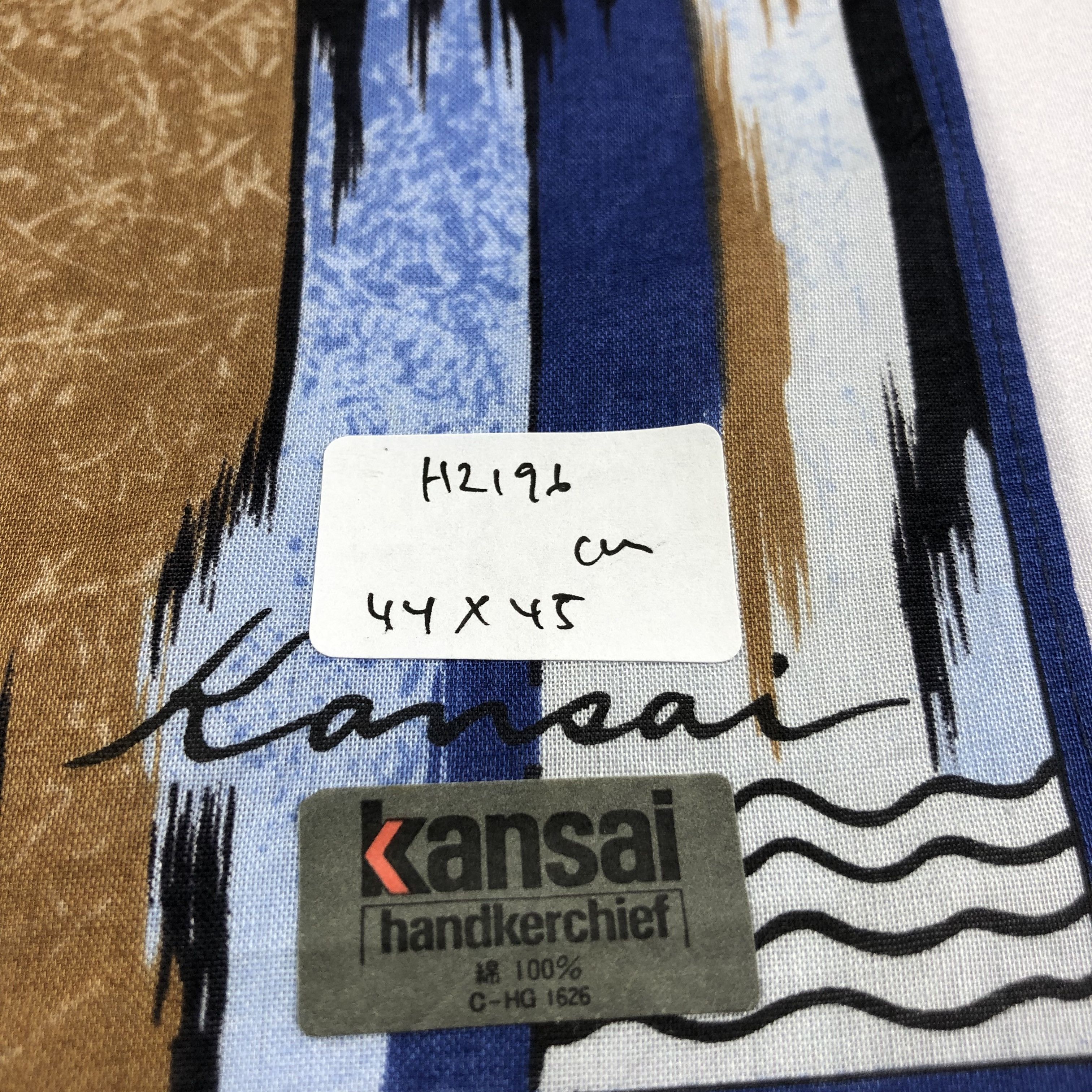 Kansai Yamamoto Kansai Art Handkerchief Neckerchief Bandana H2196 Size ONE SIZE - 5 Thumbnail