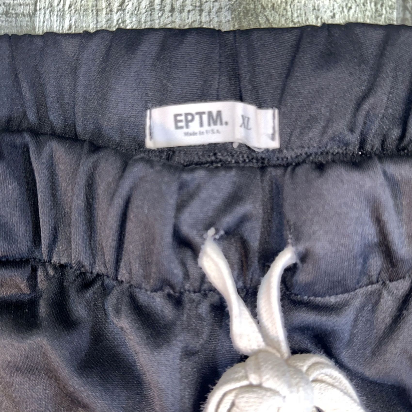 Vintage EPTM Men Joggers XL Black Red Stripe Activewear Striped Pants Mens Size US 36 / EU 52 - 2 Thumbnail