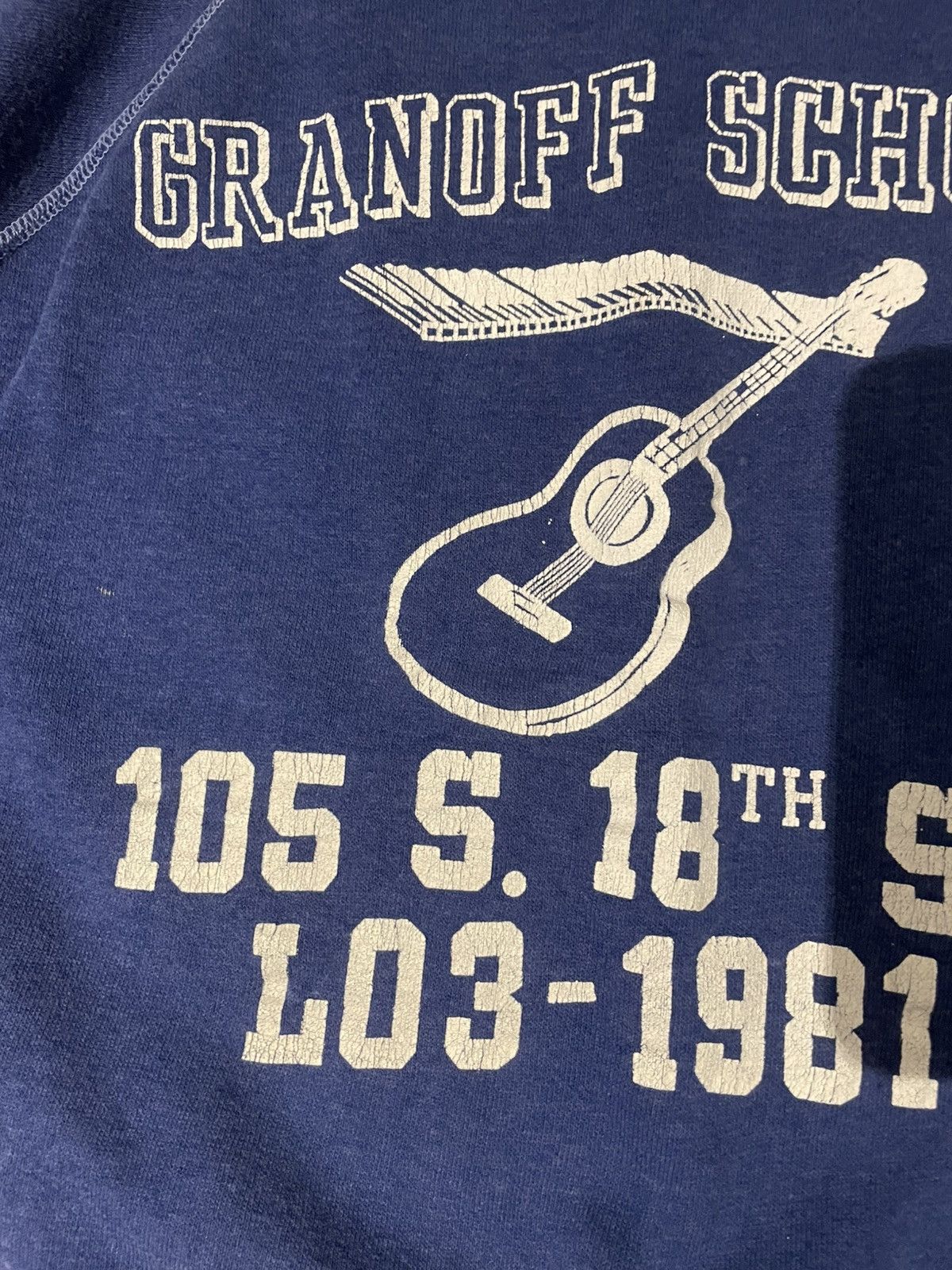 Vintage Vintage Granoff Music School Sweatshirt Size US S / EU 44-46 / 1 - 2 Thumbnail