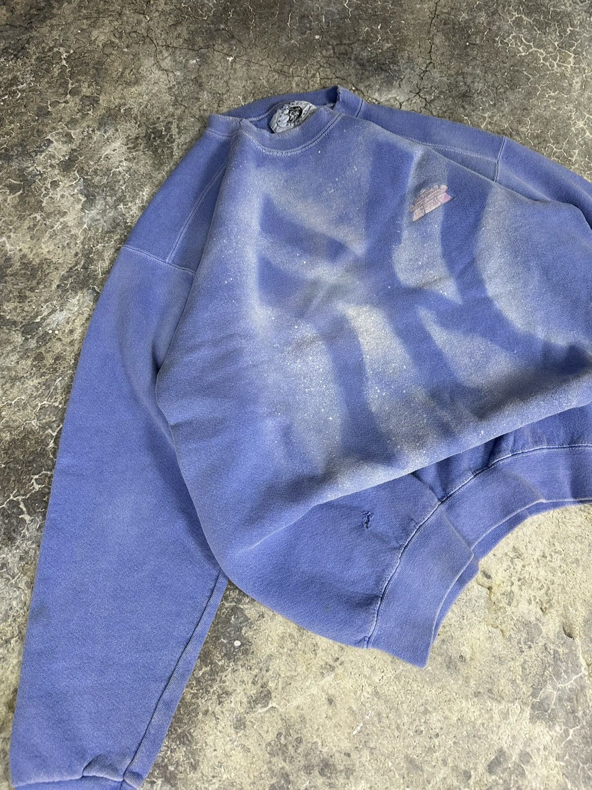 Vintage Vintage Paint Logo Yankees Crewneck Size US L / EU 52-54 / 3 - 3 Thumbnail