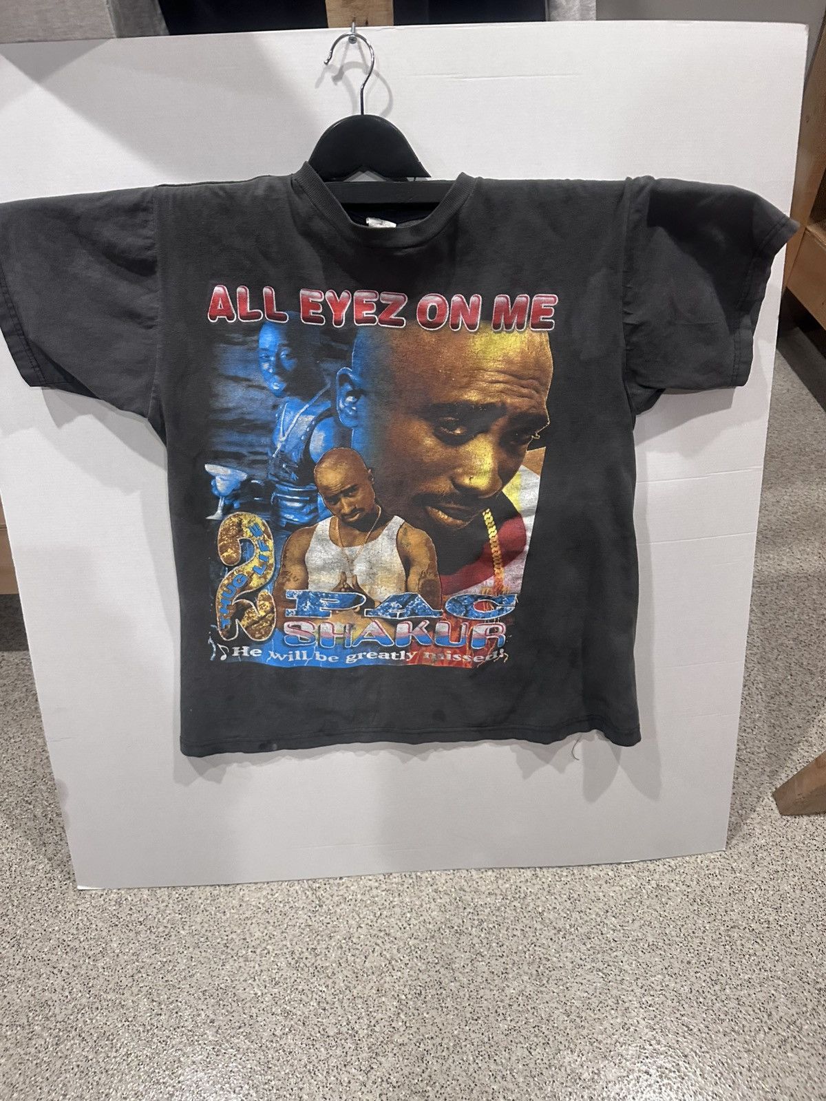 Band Tees × Vintage Old school vintage Tupac Size US L / EU 52-54 / 3 - 1 Thumbnail