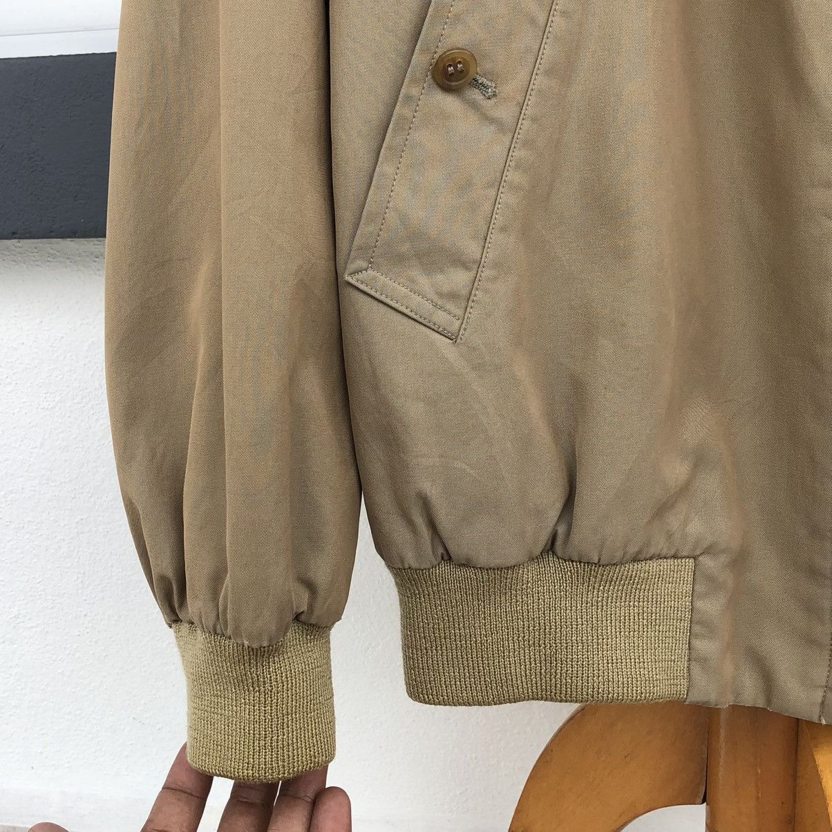 Burberry Vintage Burberrys Prorsum Lined Novacheck Bomber Jacket Size US M / EU 48-50 / 2 - 7 Thumbnail