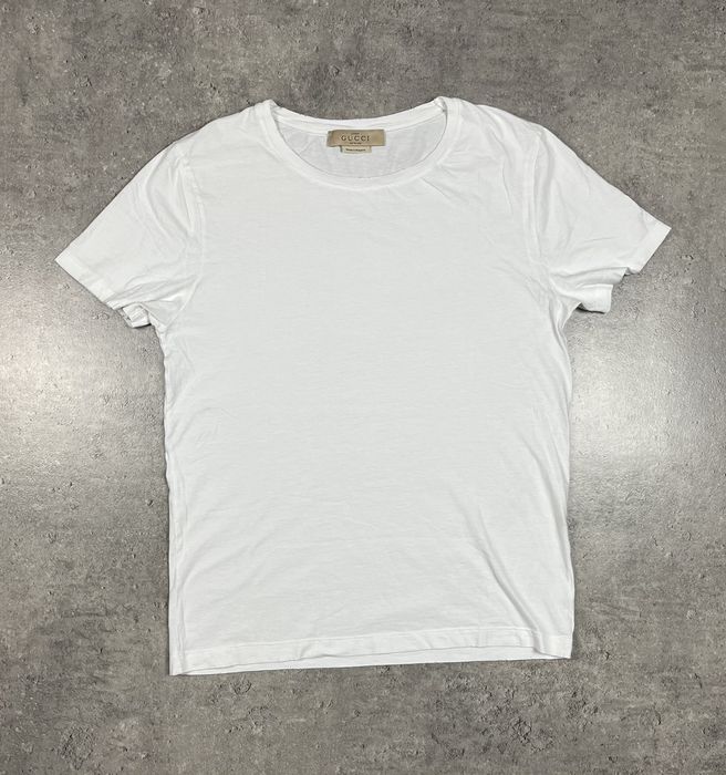 Gucci Gucci Uniform Blank white T Shirt „not for sale” | Grailed