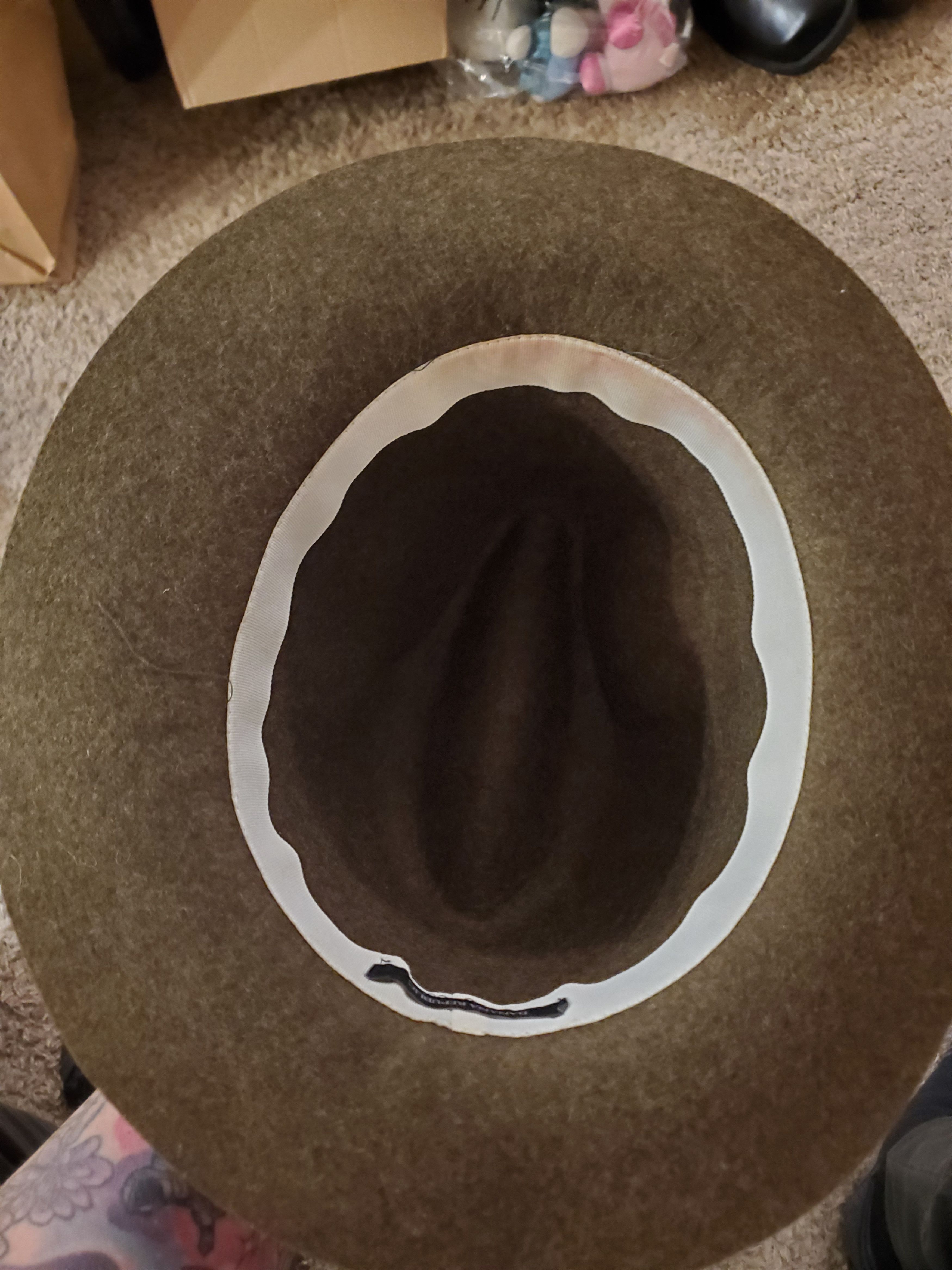 Banana Republic Green Banana Republic Fedora Size ONE SIZE - 3 Thumbnail