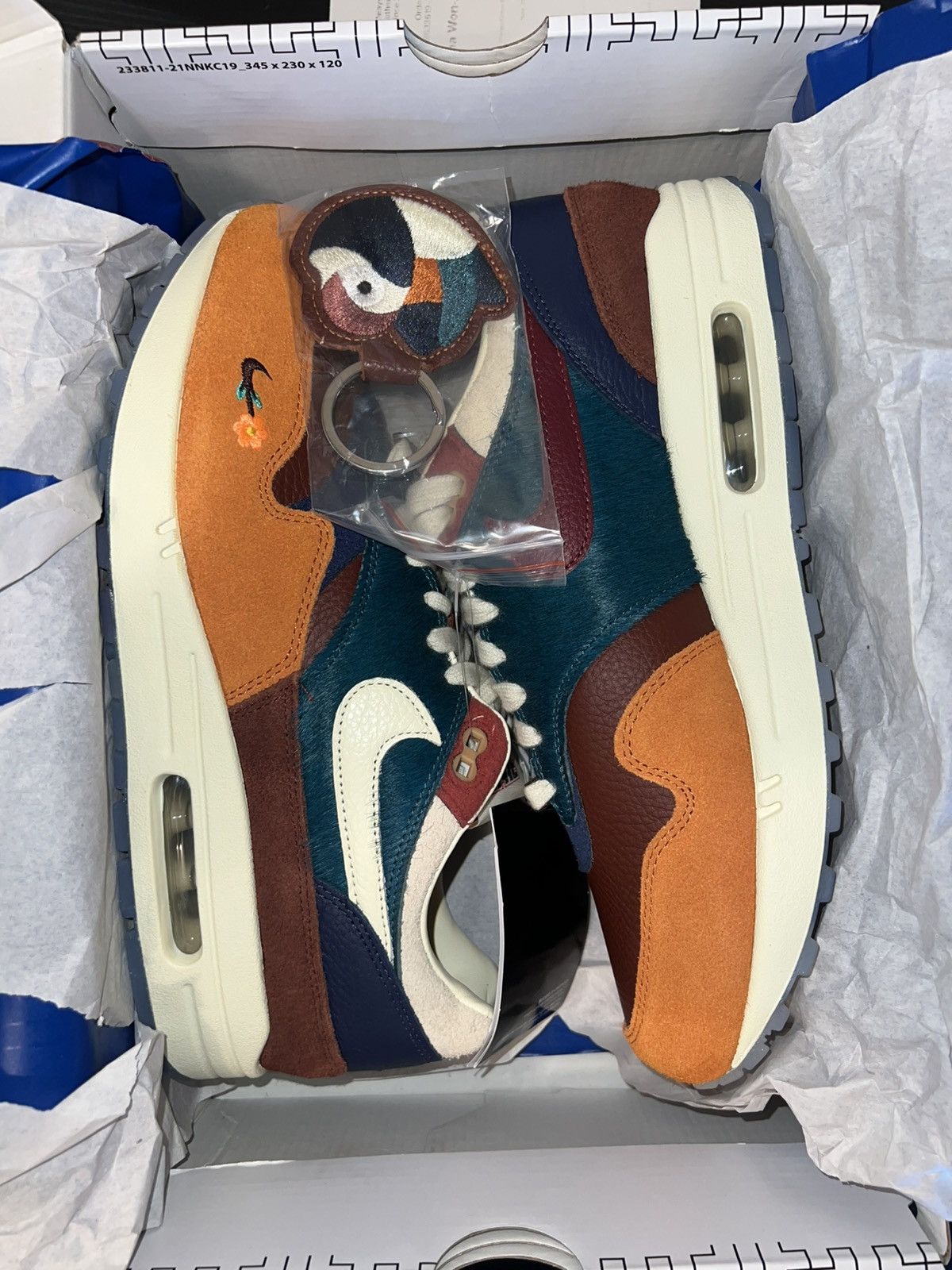 Nike Mens Nike Air Max 1 ‘Kasina Won-Ang Orange’ Size 11 Size US 11 / EU 44 - 11 Thumbnail