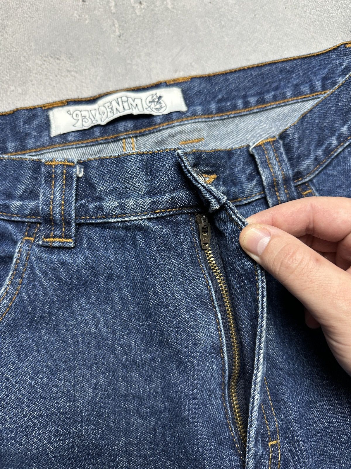 If Six Was Nine Polar Skate Co 93! Denim Rap Jeans Hype y2k Vintage 32x32 Size US 32 / EU 48 - 13 Thumbnail