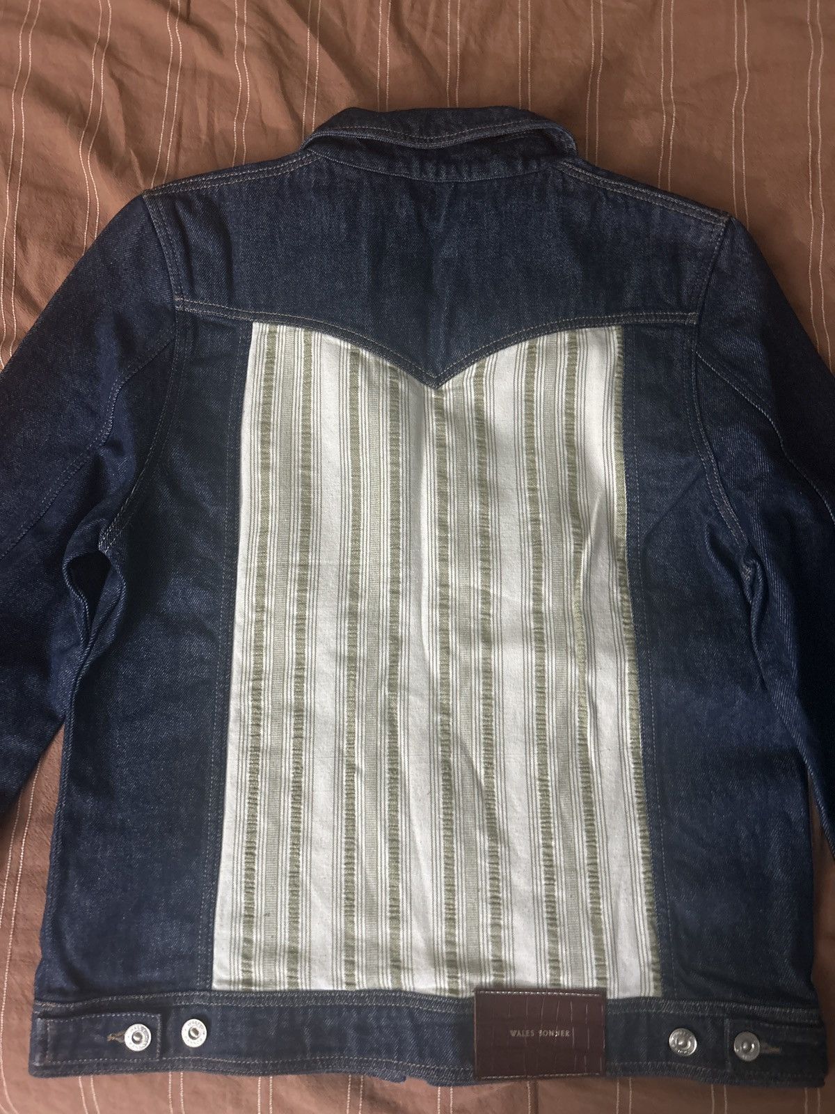 Wales Bonner Wales Bonner - Miles Denim Jacket Size US XL / EU 56 / 4 - 2 Thumbnail