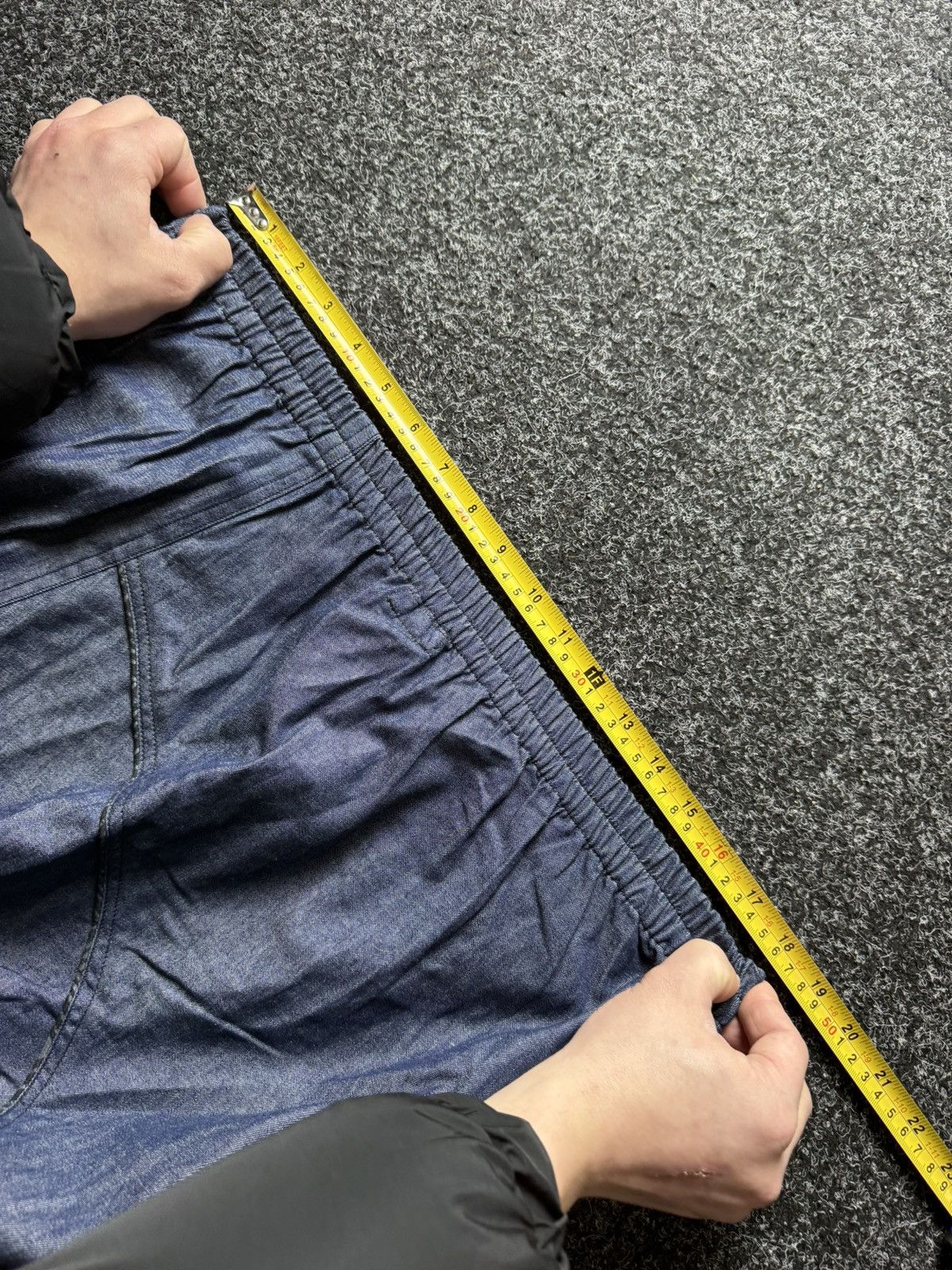 Avant Garde Japanese Denim Cargo Utility Asymmetric Pants