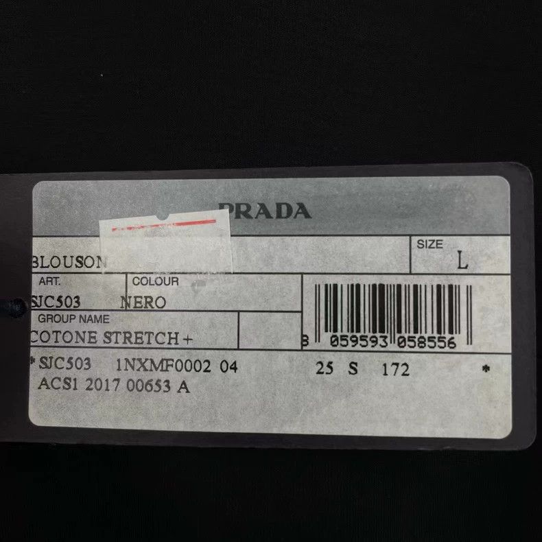 Prada Prada Hem glue label zipper jacket 2501-Nextarrow Size US L / EU 52-54 / 3 - 5 Thumbnail
