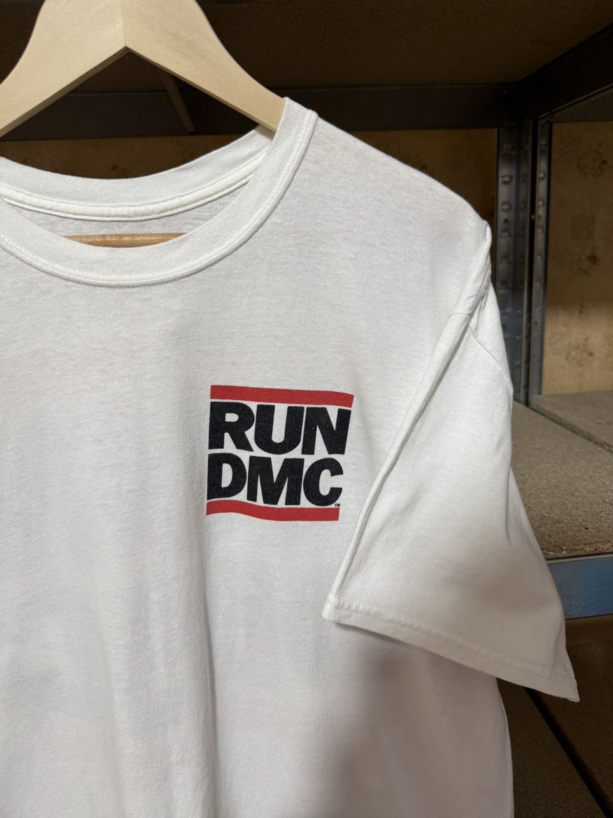 Band Tees × RUN DMC × Rap Tees Vintage Run Dmc Band Rap Music Promo Retro T-Shirt Y2K Hype Size US XL / EU 56 / 4 - 3 Thumbnail