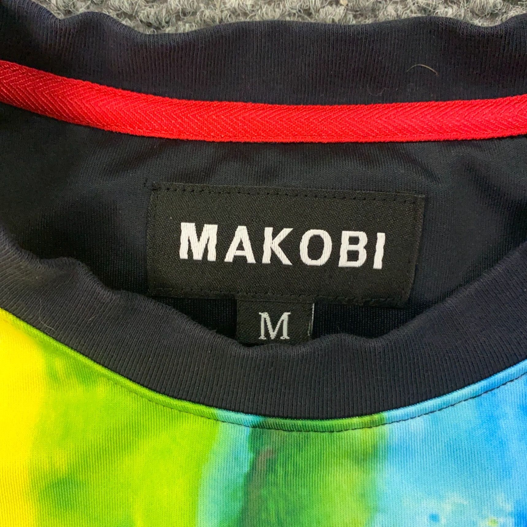 Vintage Makobi Shirt Mens Medium Black Originals Paint Short Sleeve Shirt Size US M / EU 48-50 / 2 - 4 Thumbnail