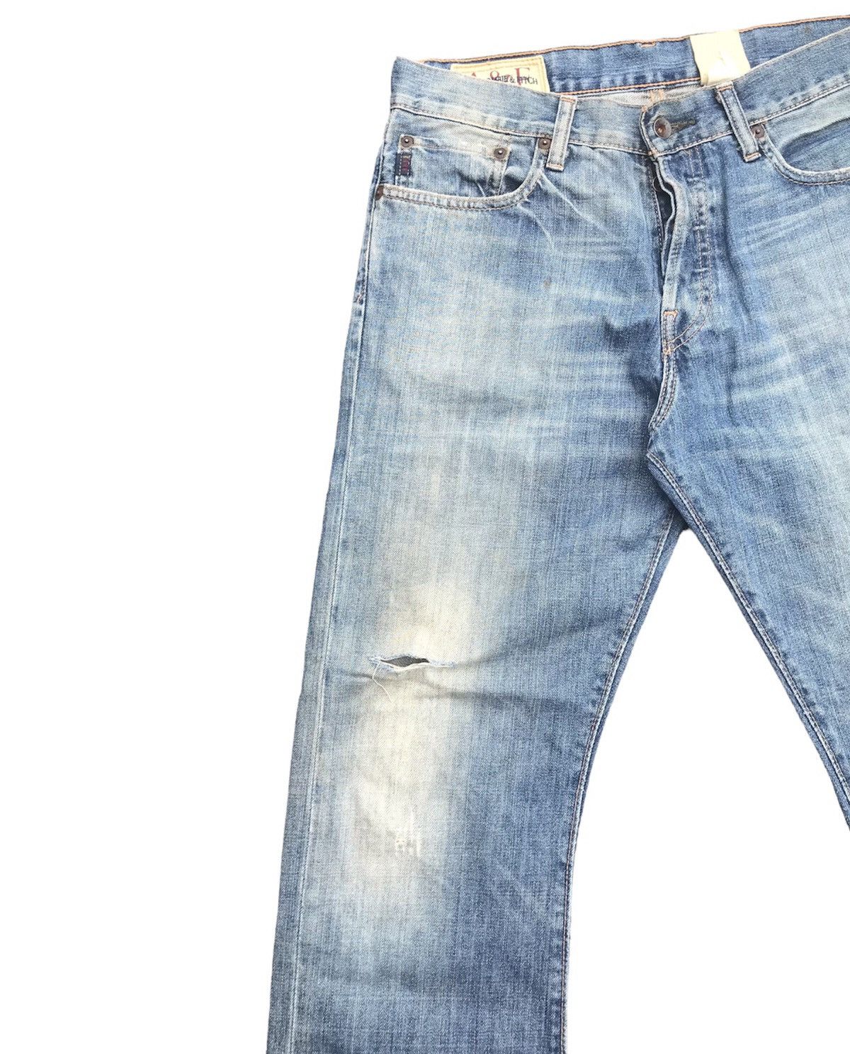 Abercrombie & Fitch Vintage Abercrombie & Fitch Distressed Denim Size US 32 / EU 48 - 5 Thumbnail