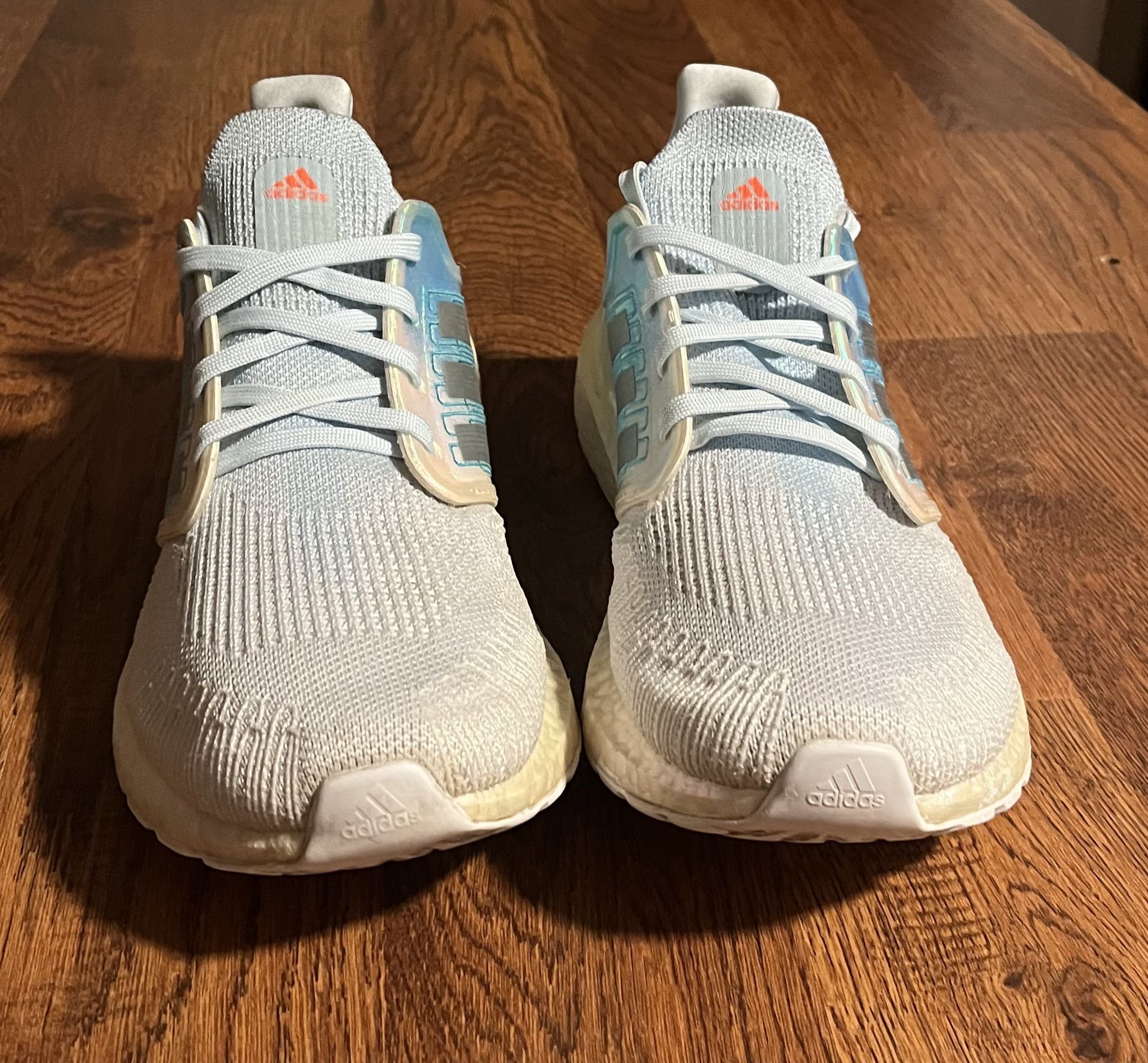 Adidas Adidas Ultraboost 20 Running Shoes Dash Grey Blue Violet Size US 10.5 / IT 40.5 - 4 Thumbnail