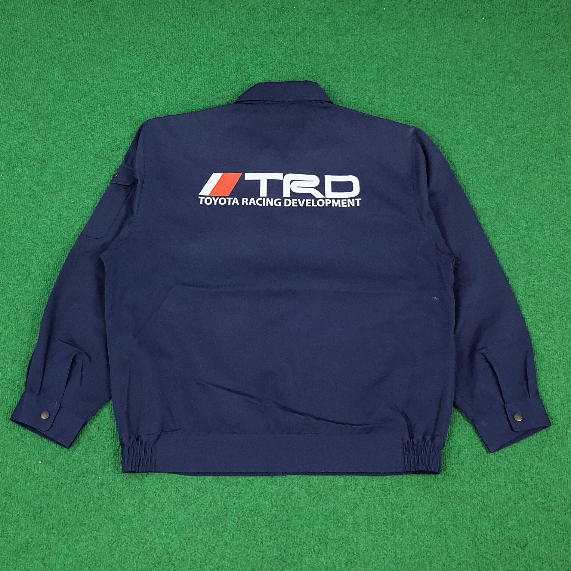Japanese Brand × Vintage Vintage TRD Toyota Racing Motorsports Japan Brand Jacket Size US L / EU 52-54 / 3 - 1 Thumbnail