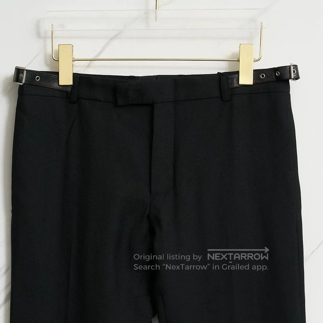 Saint Laurent Paris Saint Laurent Men's Black Wool Trousers. Size US 30 / EU 46 - 2 Thumbnail