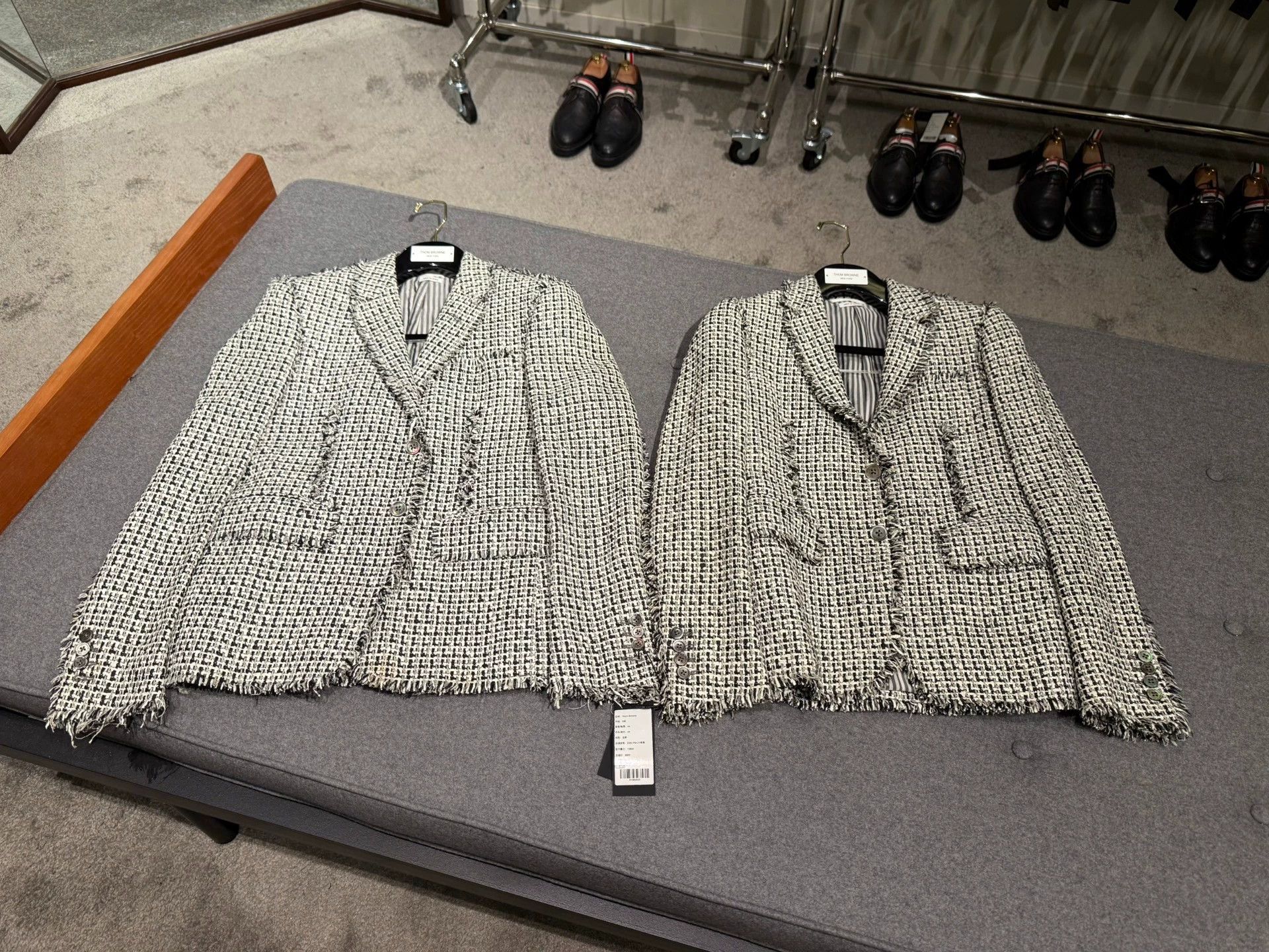 Thom Browne Thom Browne Runway Frayed Slim Suit Chanel-esque S1/S2 Size US S / EU 44-46 / 1 - 3 Thumbnail