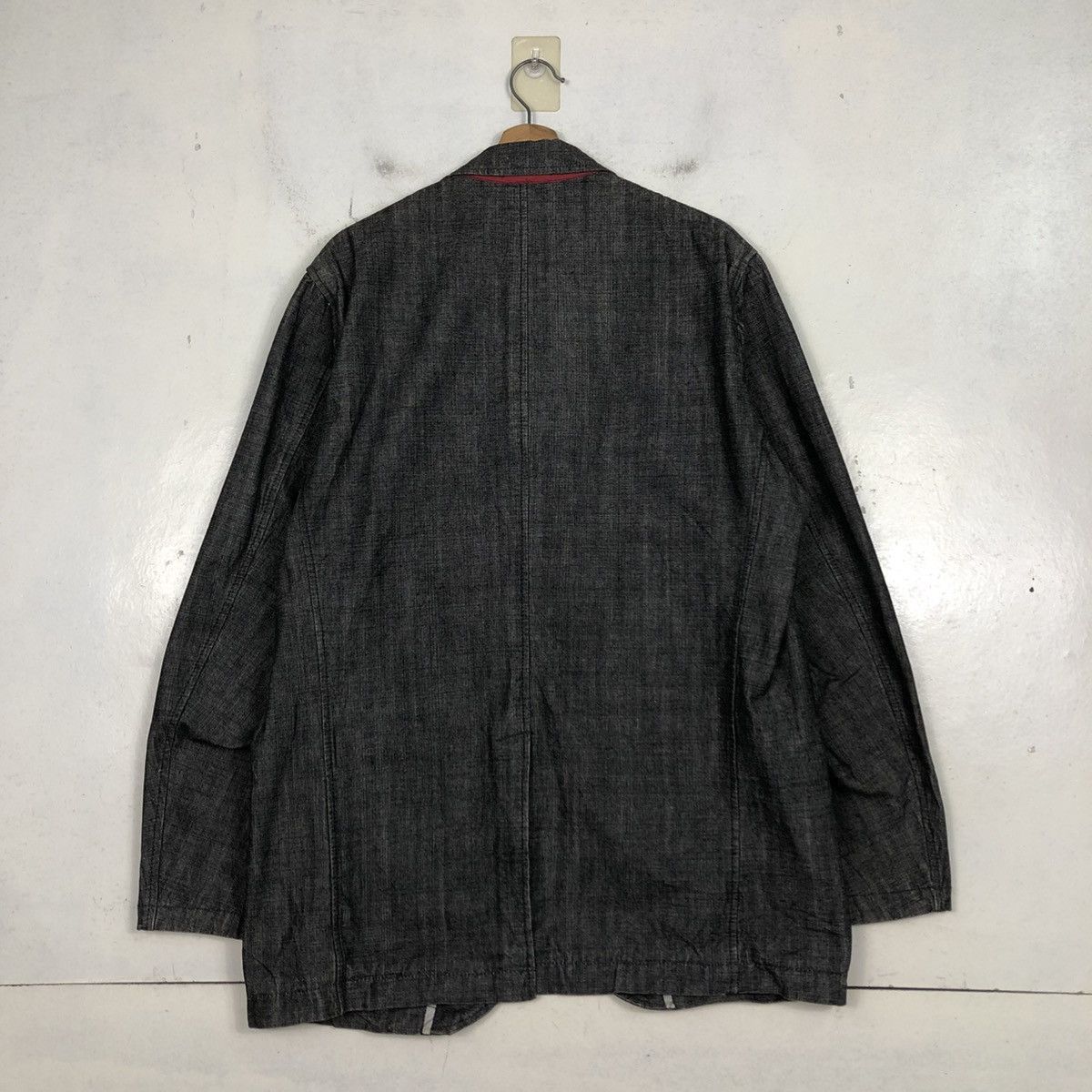 Japanese Brand Vintage Hickory Chore Jacket Uniqlo Issey Miyake Size US XL / EU 56 / 4 - 10 Thumbnail