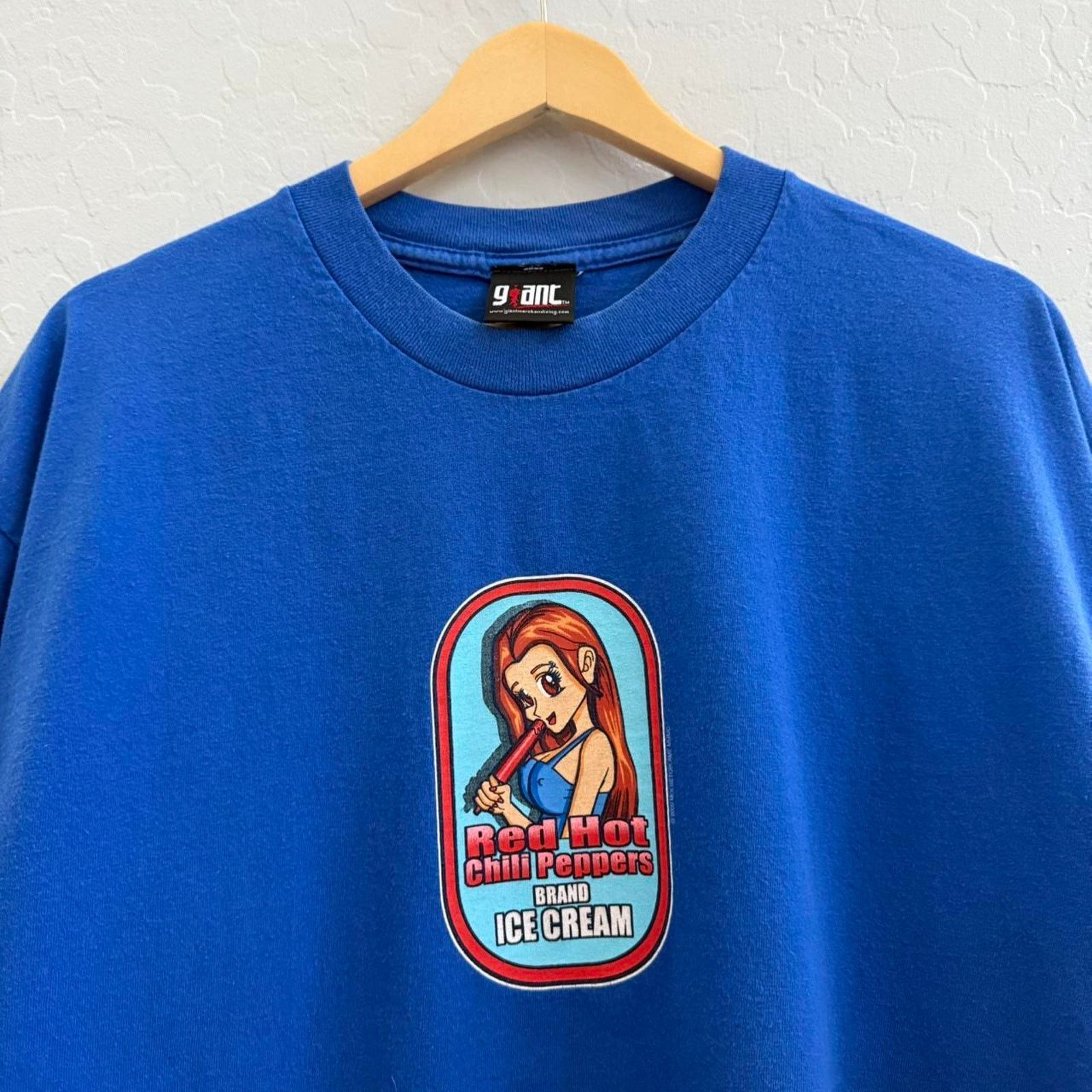 Anvil Vintage 00s red hot chili peppers hook ups style t-shirt Size US XL / EU 56 / 4 - 1 Thumbnail