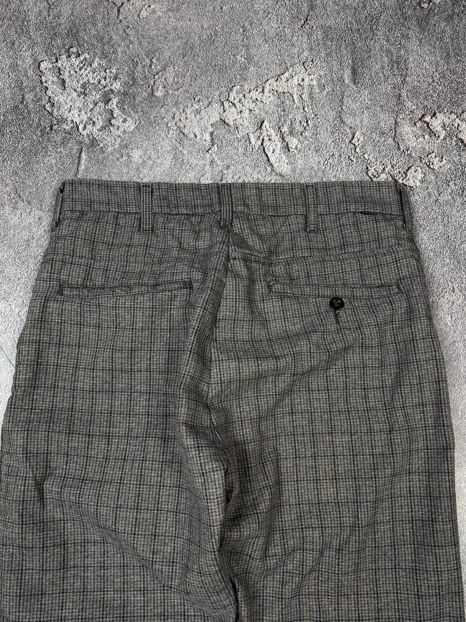 Levi's Levi's Sta-Prest Grey Check Casual Chino Pants Size US 32 / EU 48 - 6 Thumbnail