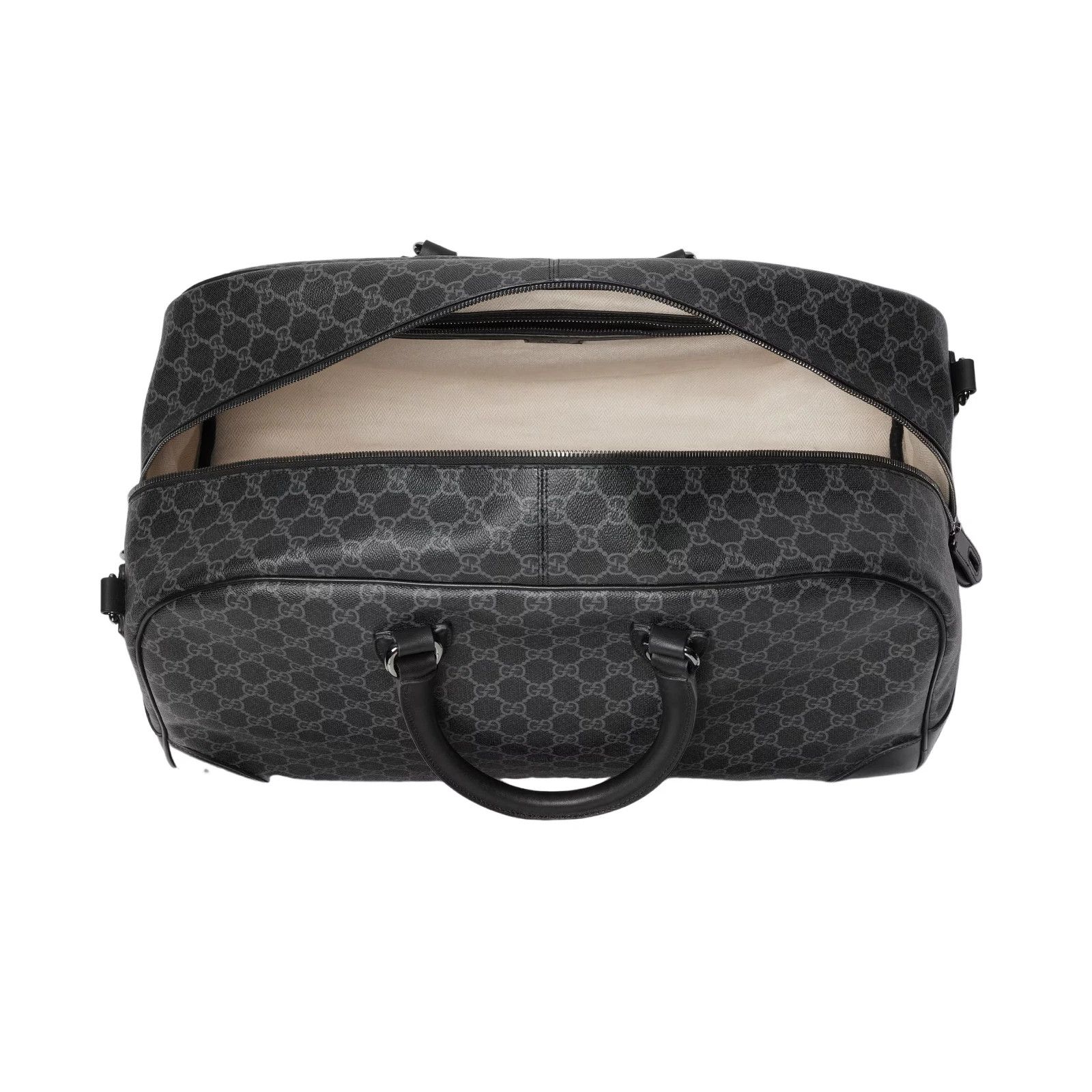 Gucci GUCCI GG Black Duffle Bag New Authentic Size ONE SIZE - 5 Thumbnail