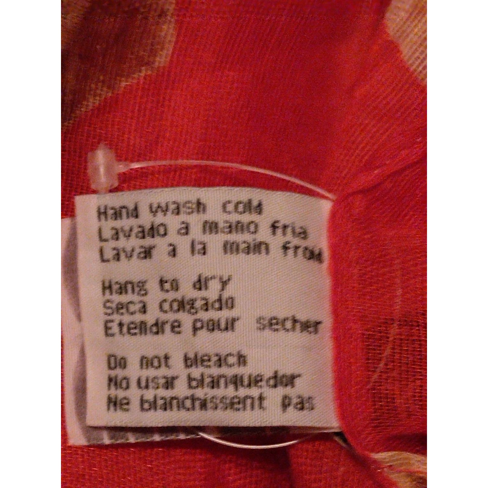 The Unbranded Brand Joy Susan Lightweight Viscose Wrap Scarf Red w/Pug 70" x 30" Size ONE SIZE - 5 Thumbnail