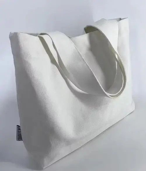 Japanese Brand Fashion y2k dog print canvas tote bag Size ONE SIZE - 4 Thumbnail