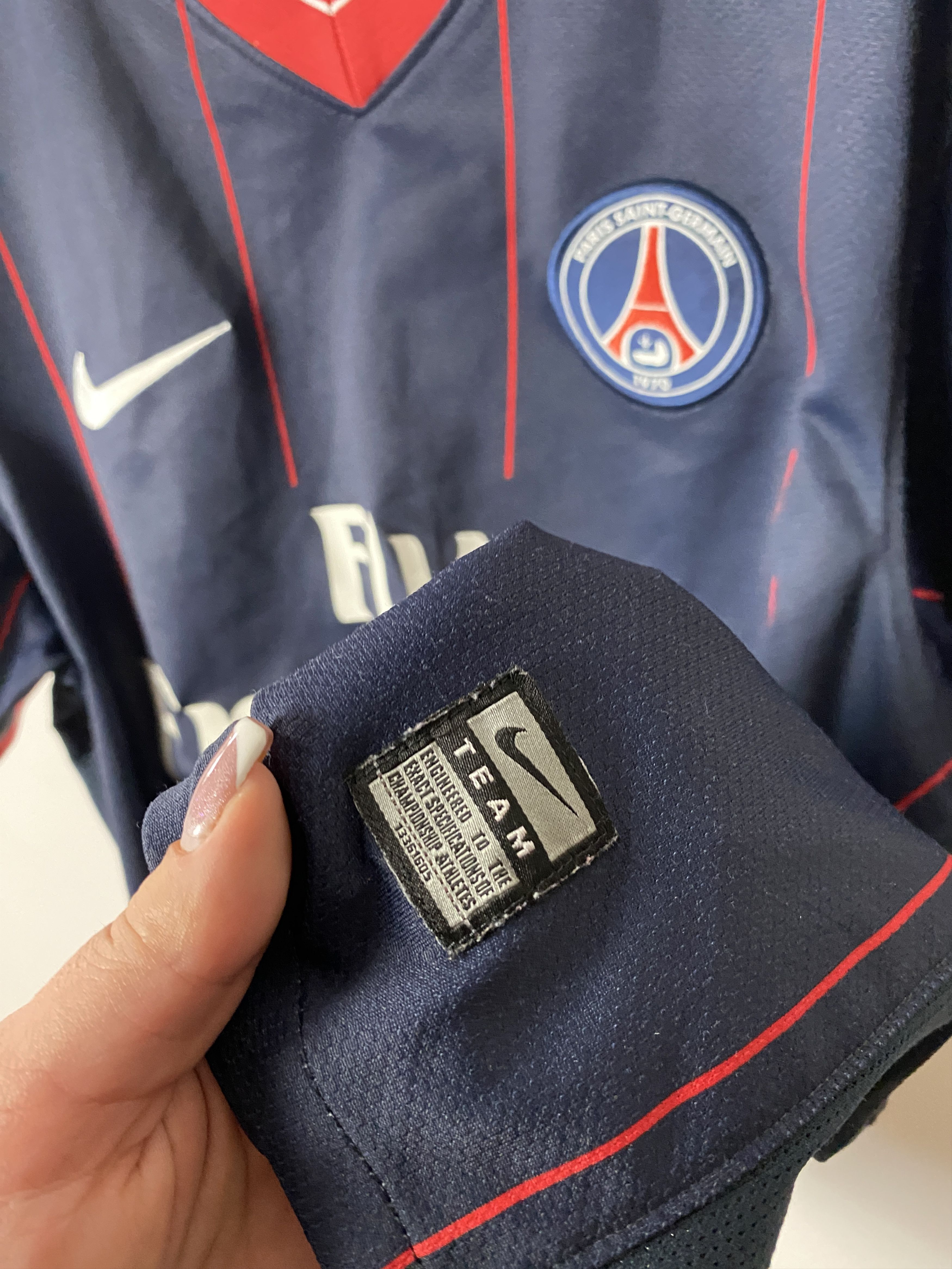 Nike Nike PSG t-shirt jersey soccer football blokecore Size US M / EU 48-50 / 2 - 5 Thumbnail