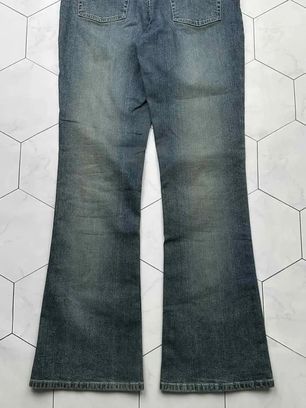 Vintage Vintage Faded Flare Jeans (B524)E2 Size US 30 / EU 46 - 6 Thumbnail