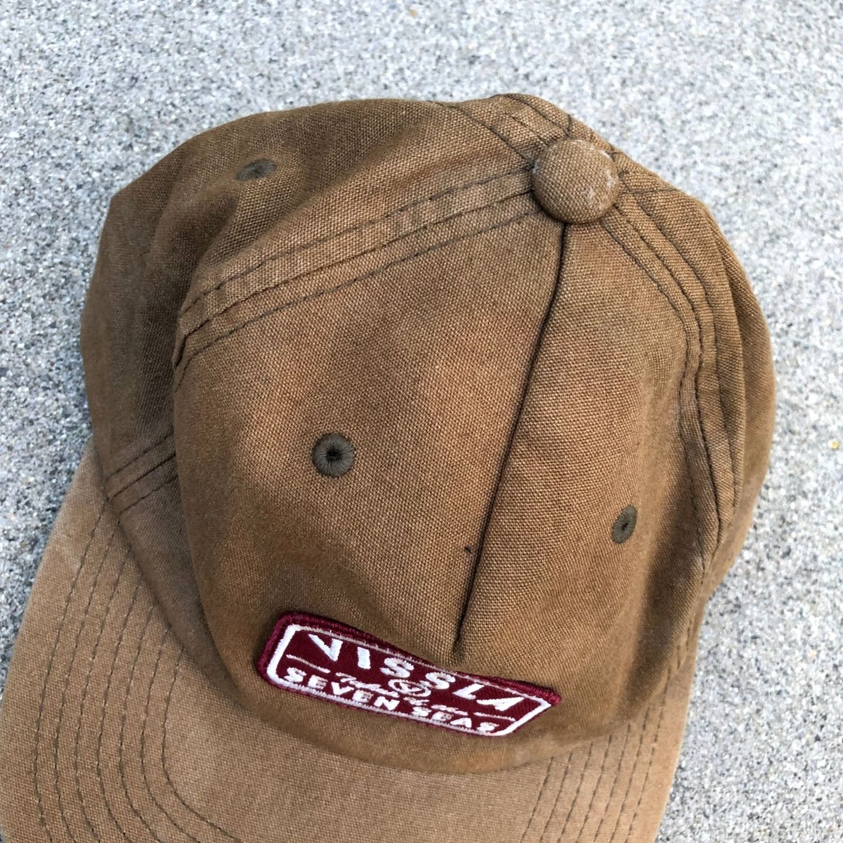 Vissla VISSLA Baseball Hat Men's One Size Adjustable Cap Brown Size ONE SIZE - 3 Thumbnail