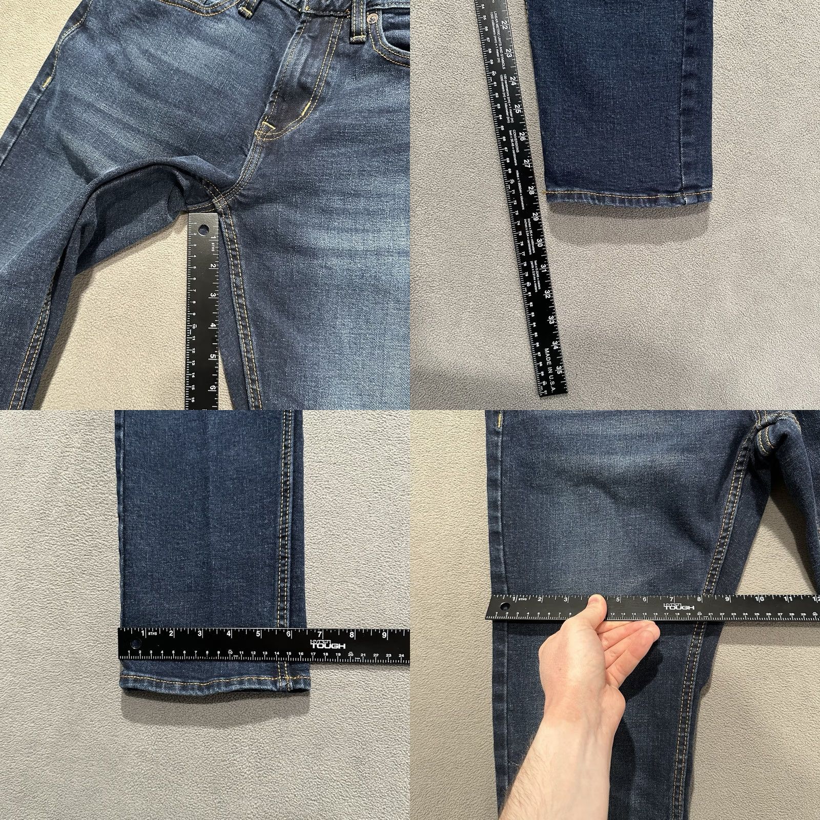 Old Navy Old Navy Mens Jeans Blue Denim Slim Built In Flex Built In Tough 29x30 (28x28.5) Size US 29 - 8 Thumbnail