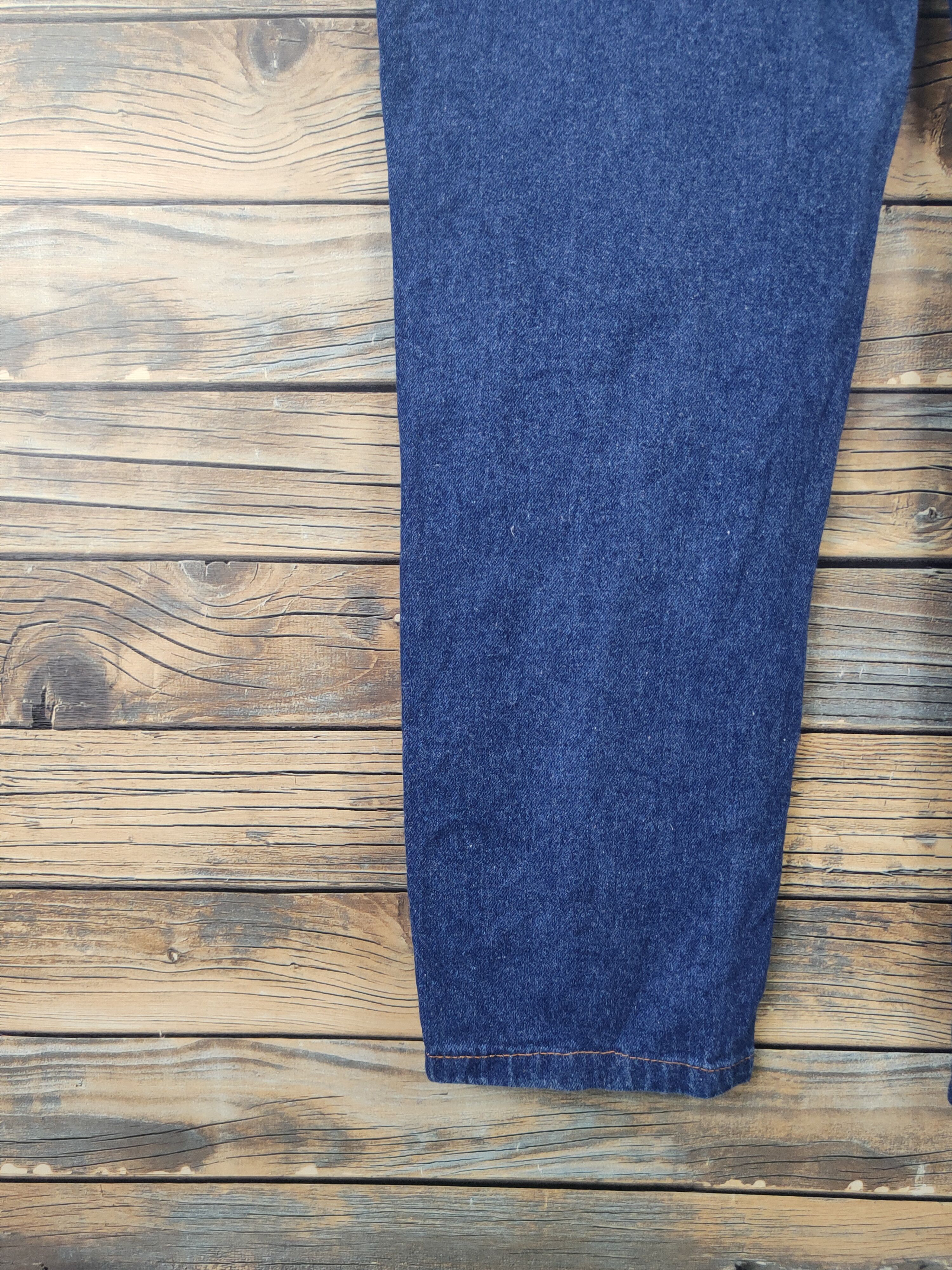 Japanese Brand × Vintage Vintage Japanese Brand Dark Blue Denim Jumpsuits Size 35" - 16 Thumbnail
