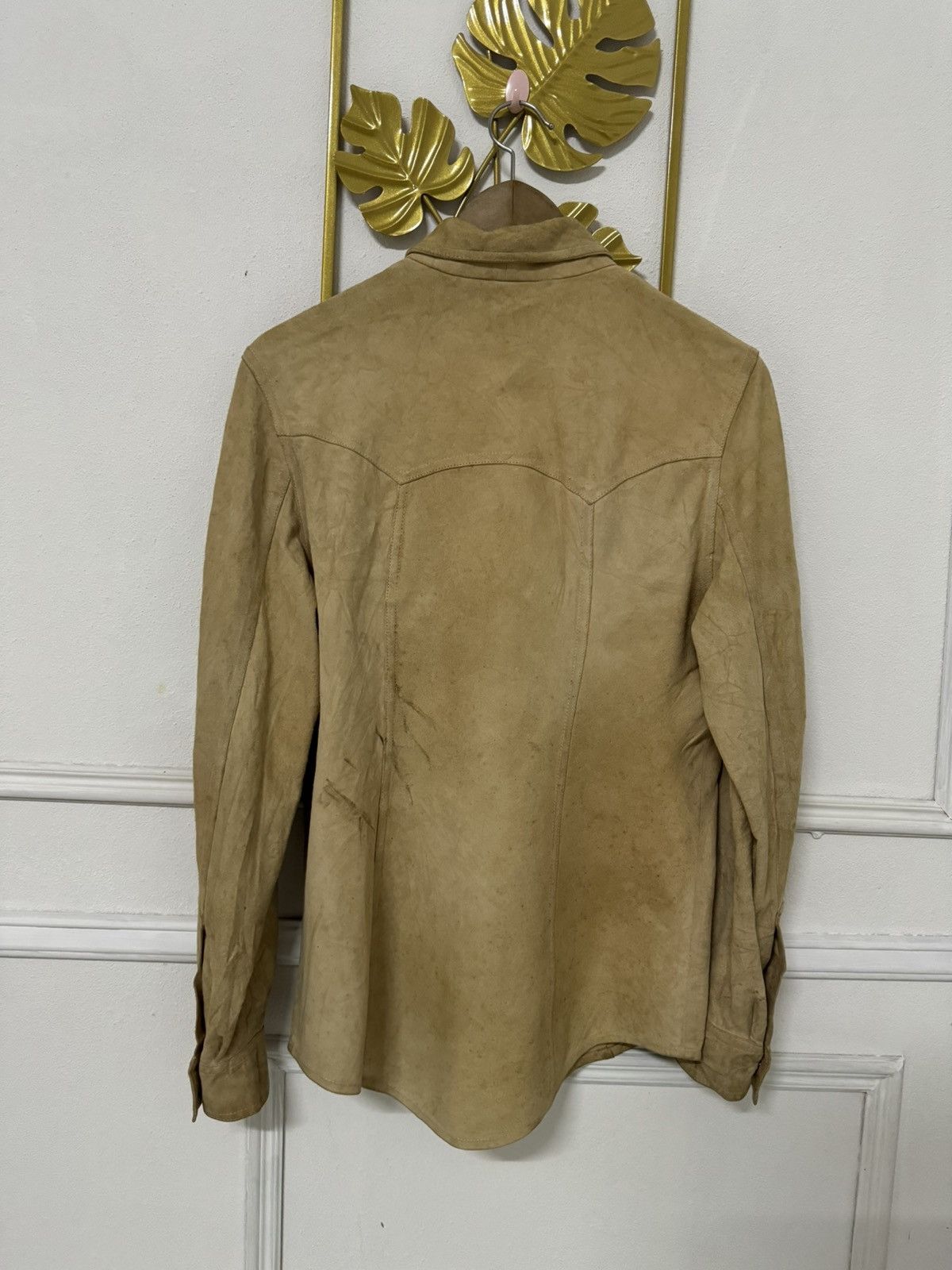 Gucci Gucci suede leather jacket size 40 Size S / US 4 / IT 40 - 8 Thumbnail