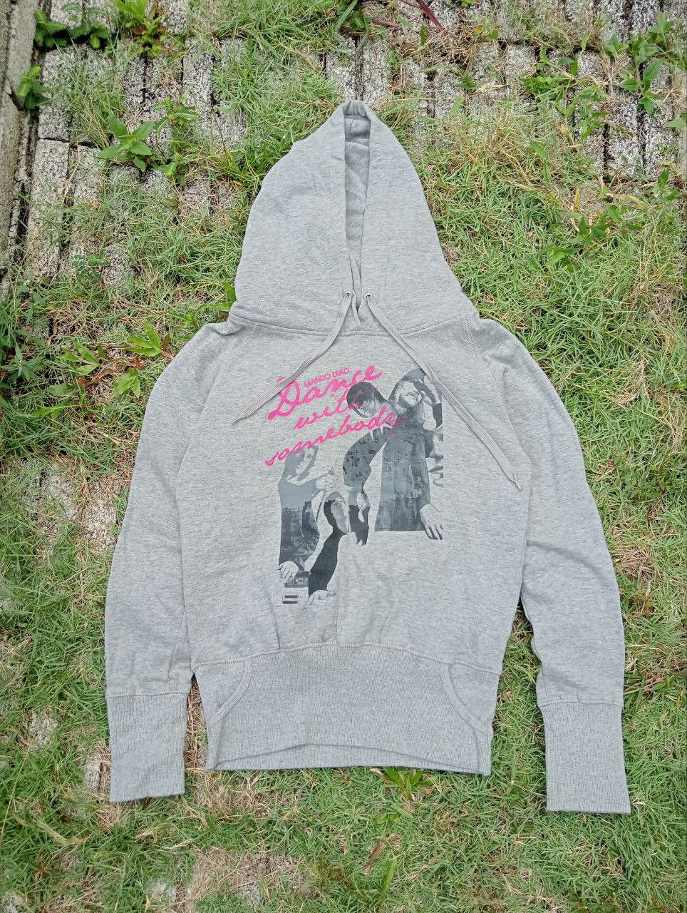 image of Band Tees x Rock Band Stealvintage Mando Diao Dance With Somebody Hoodie in Grey, Women's (Size Sma