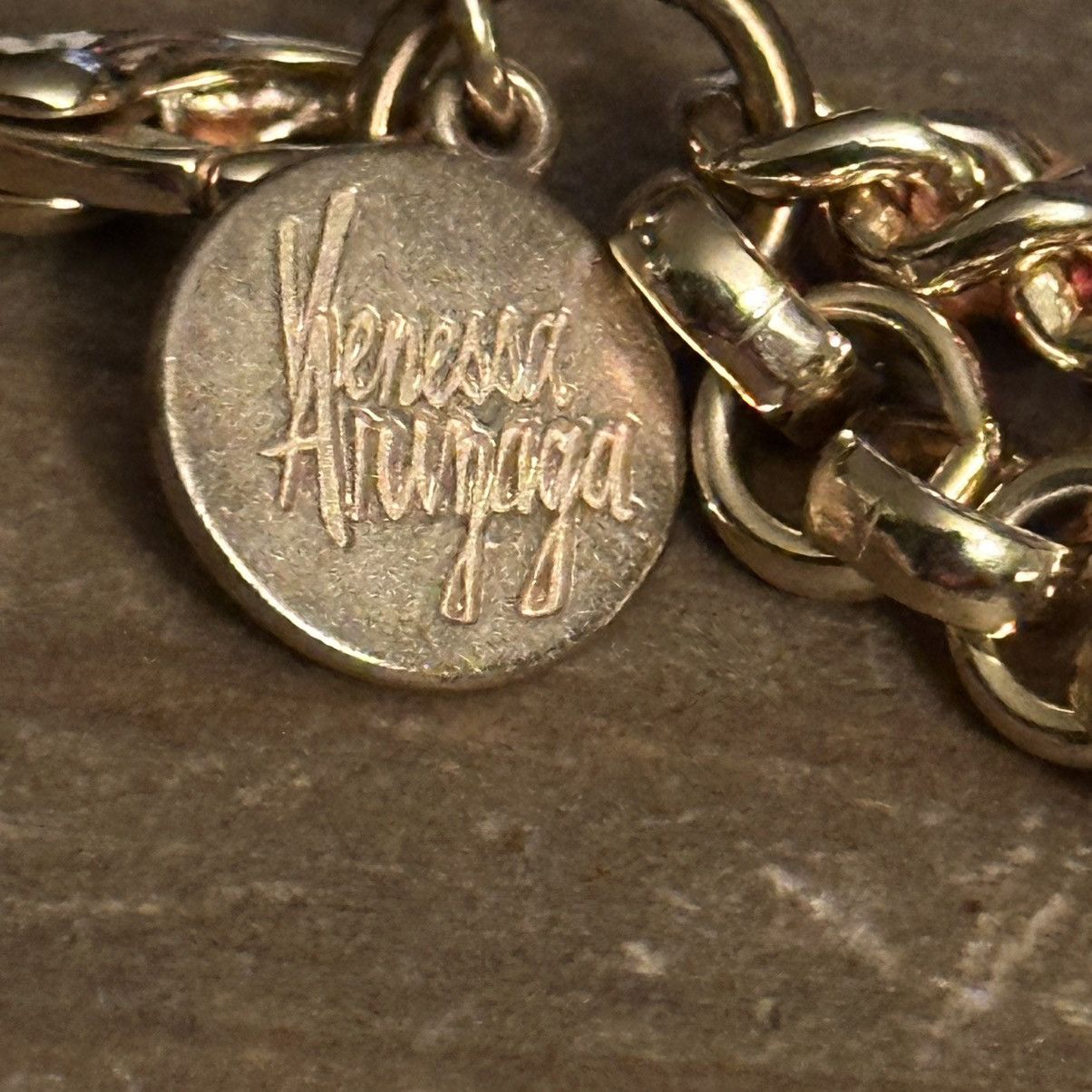 Other Venessa Arizaga Stay Classy block letter bead swag necklace Size ONE SIZE - 3 Thumbnail