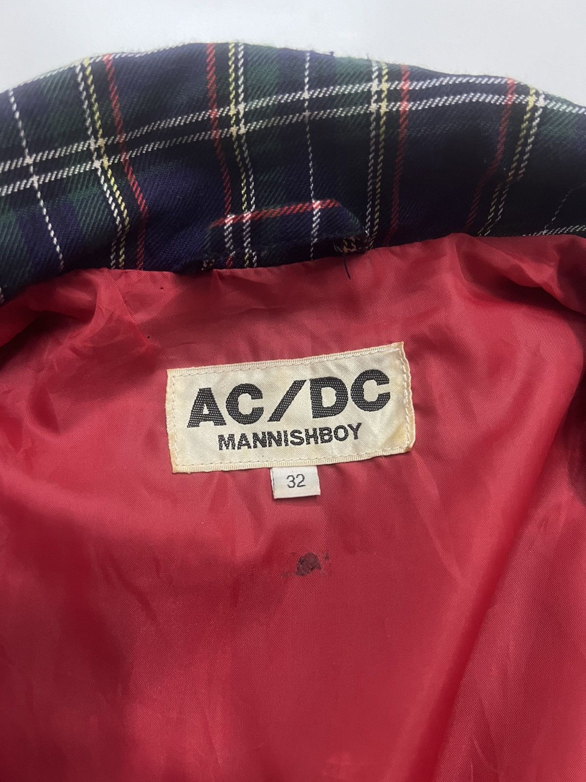 AC/DC AC/DC Mannishboy Double Collar Punk Style Jacket Size S / US 4 / IT 40 - 7 Thumbnail