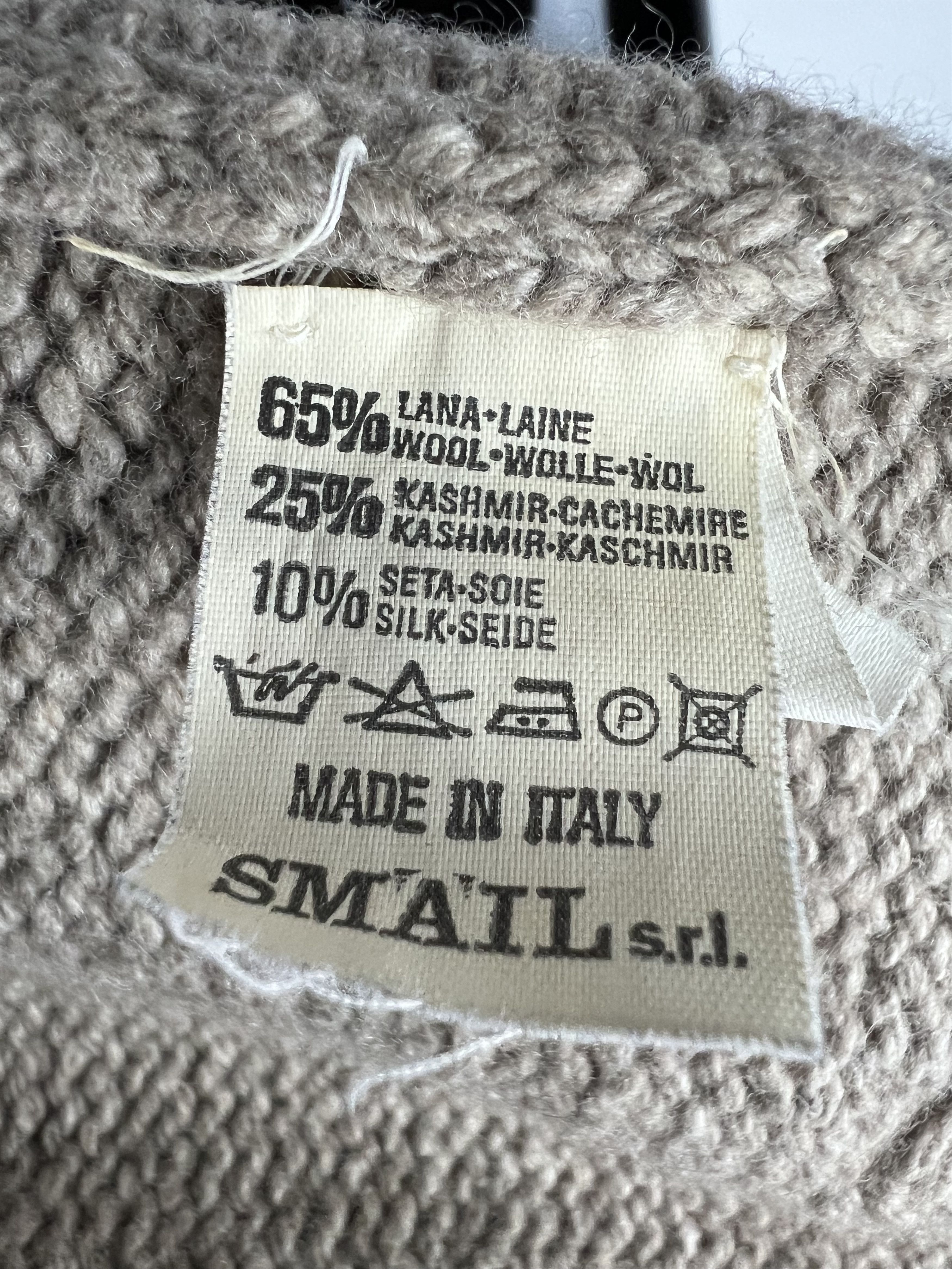 Brunello Cucinelli Brunello Cucinelli Rare VTG Wool Cashmere Silk Knit Sweater Size XL / US 12-14 / IT 48-50 - 10 Thumbnail