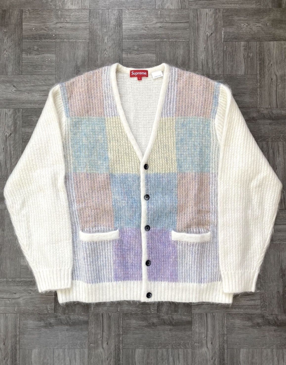 Supreme Supreme brushed mohair sweater | Grailed